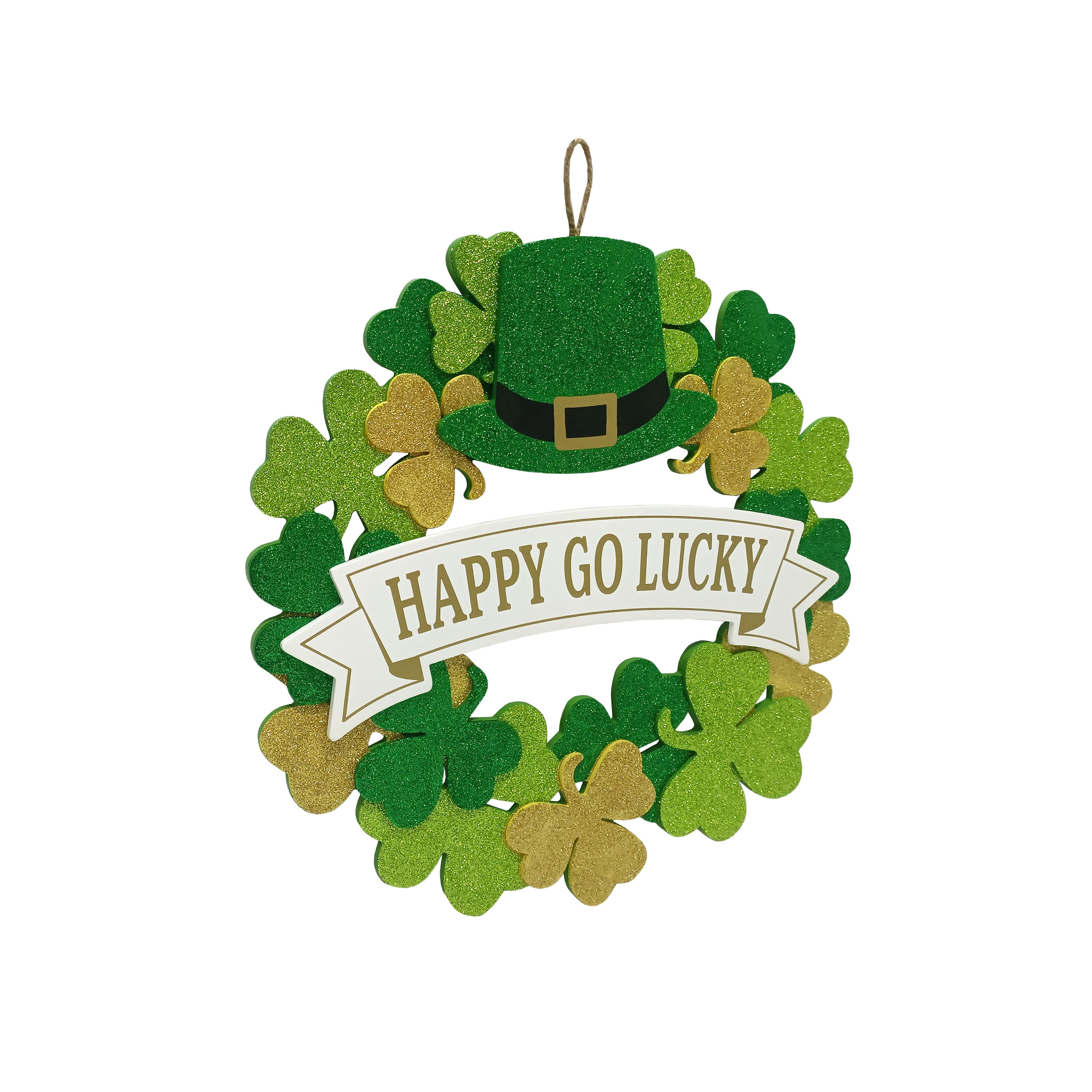 15.75&#x22; Happy Go Lucky Wall D&#xE9;cor by Celebrate It&#x2122;