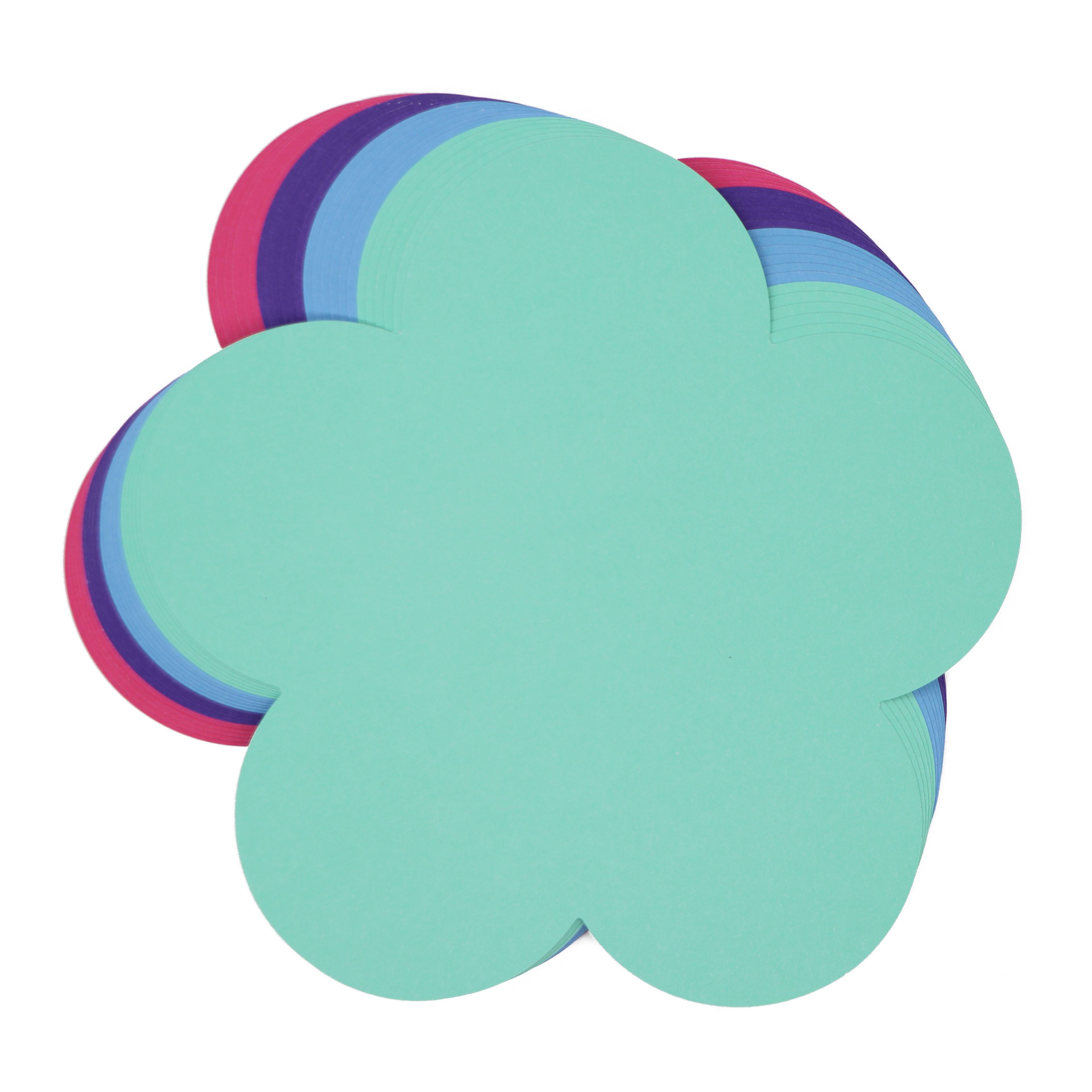 6&#x22; Flower Paper Shapes by Creatology&#x2122;
