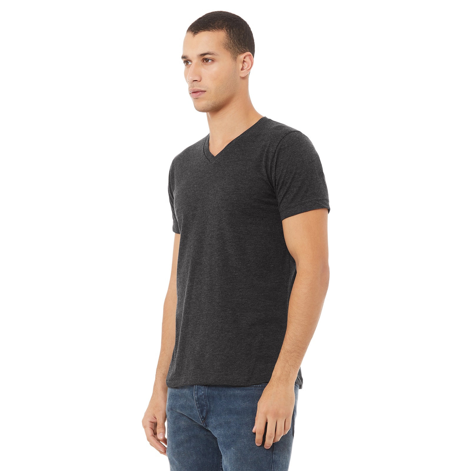 6 Pack: BELLA+CANVAS&#xAE; Short Sleeve V-Neck Adult Unisex Jersey T-Shirt