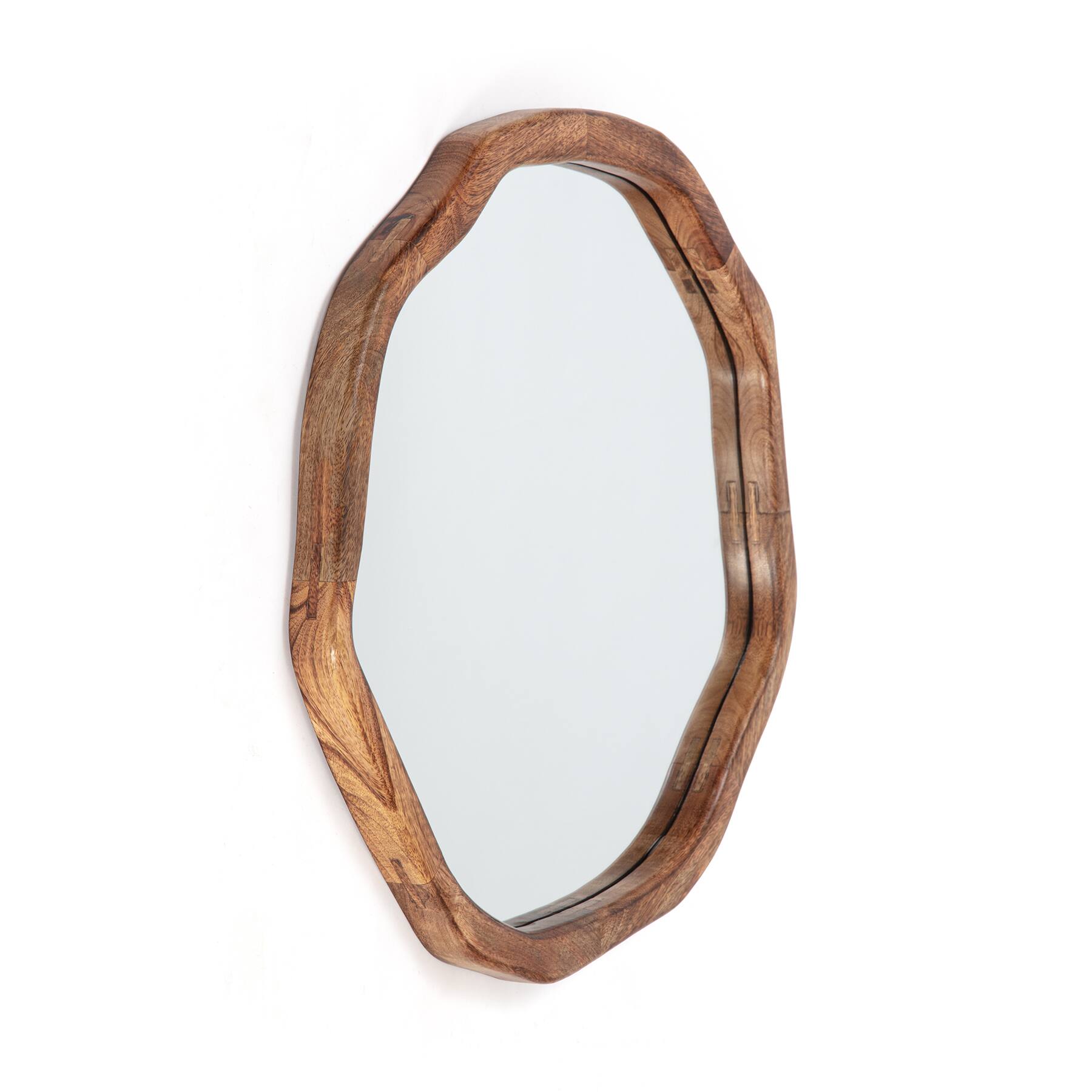Habitat Imani 24&#x22; Wood-Framed Mirror