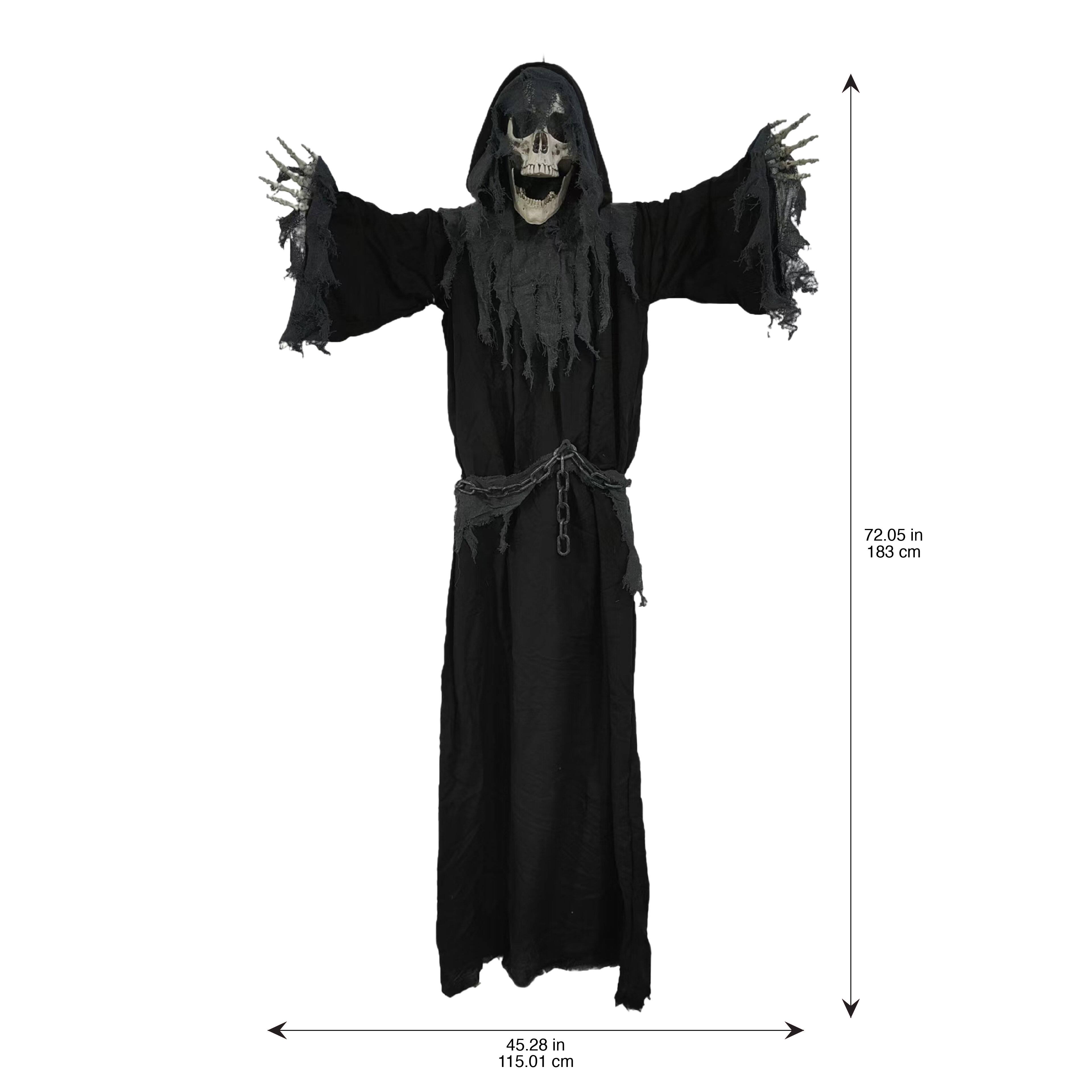 6ft. Hanging Tattered Reaper by Ashland&#xAE;