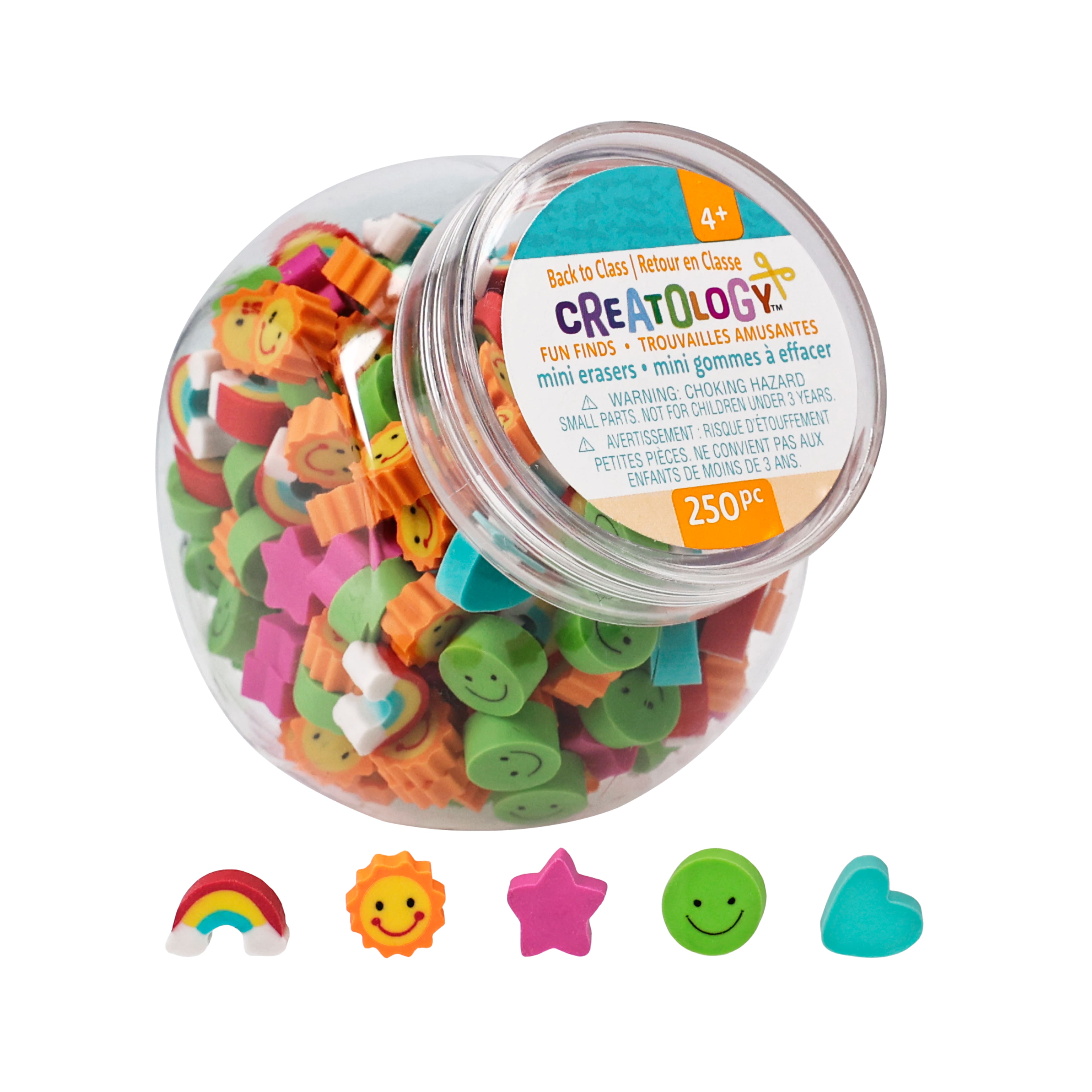 Back to Class Smile Mini Eraser Jar by Creatology&#x2122;
