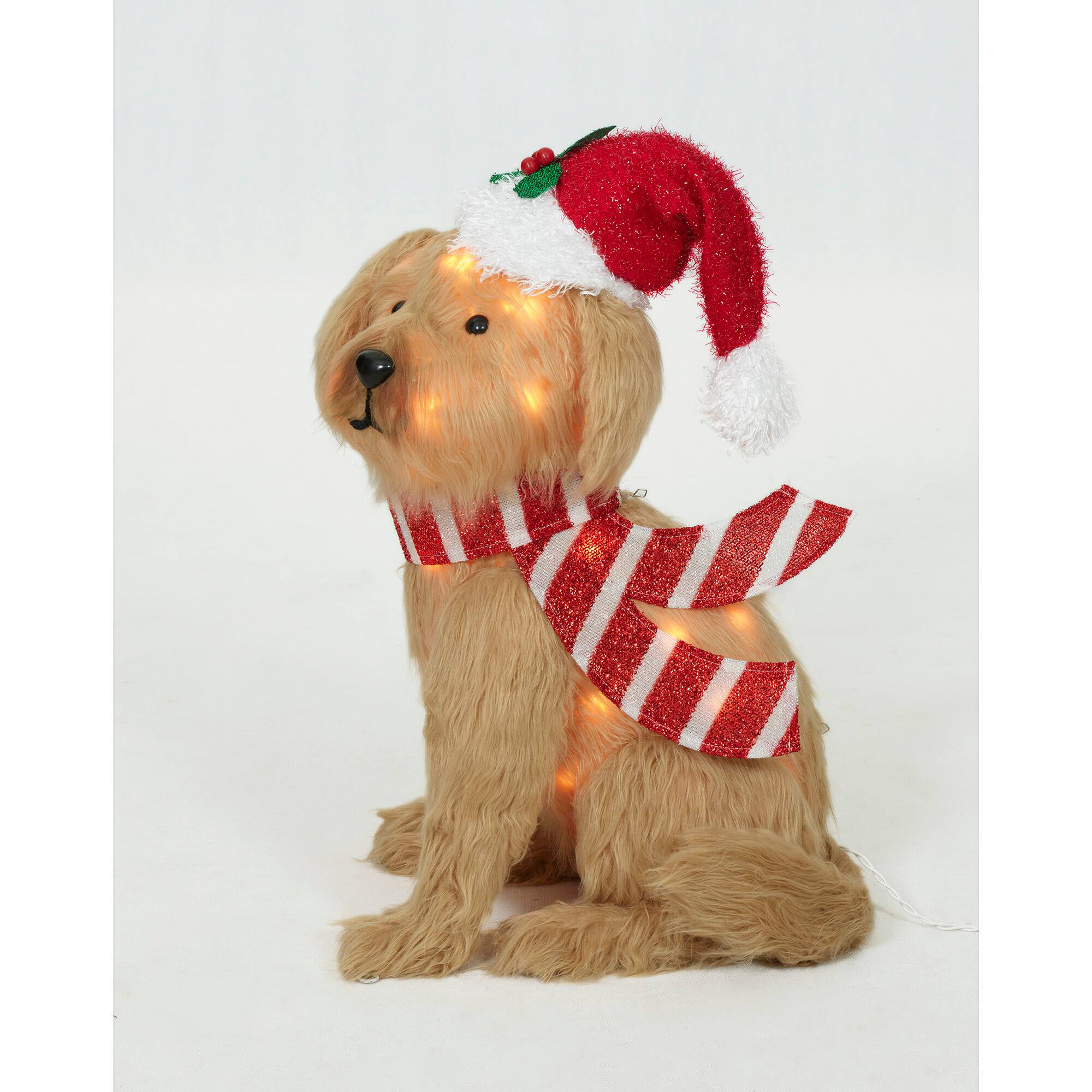 2ft. Plush Golden Poodle Sculpture