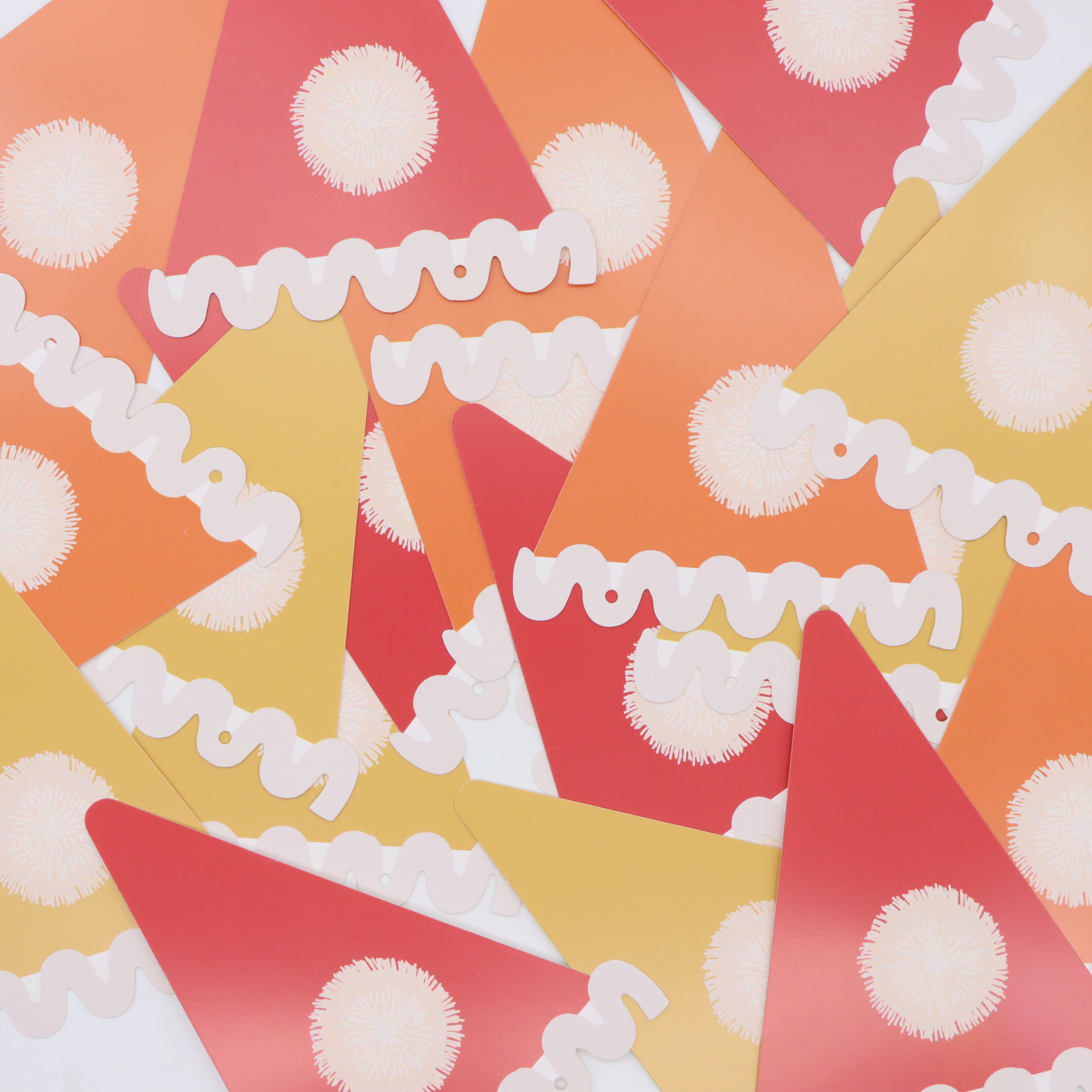 11.5ft. Pumpkin Pie Paper Banner by Celebrate It&#x2122;