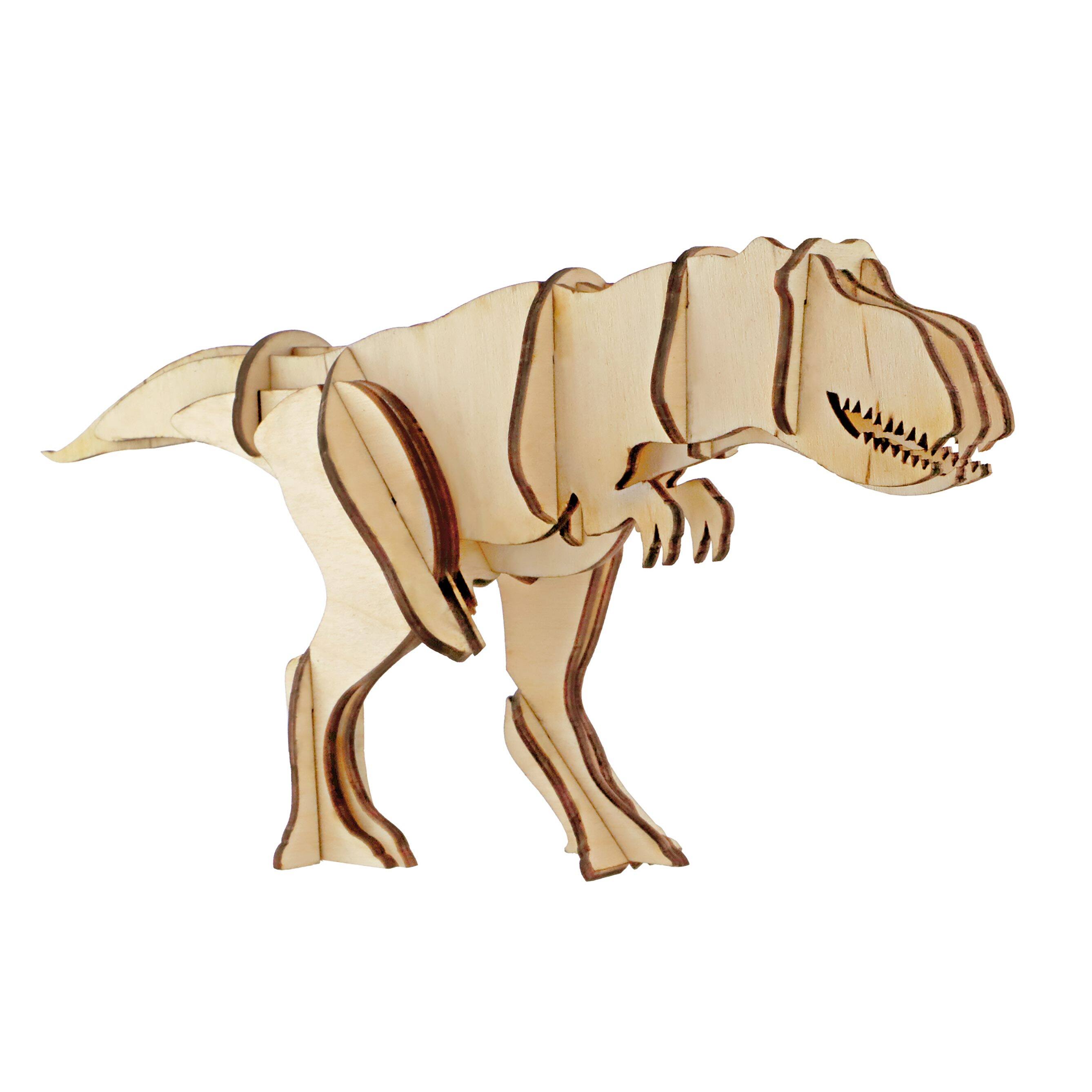 Leisure Arts Wood Build It T-Rex