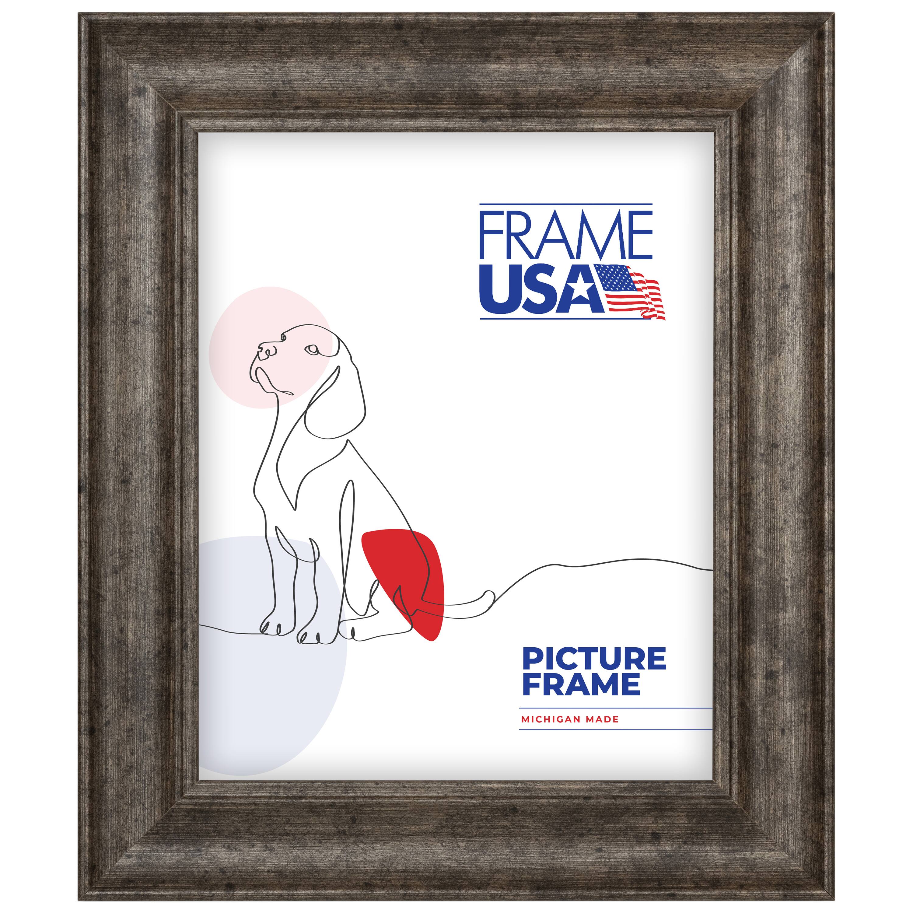 Frame USA Bistro Silver Single Image Picture Frame