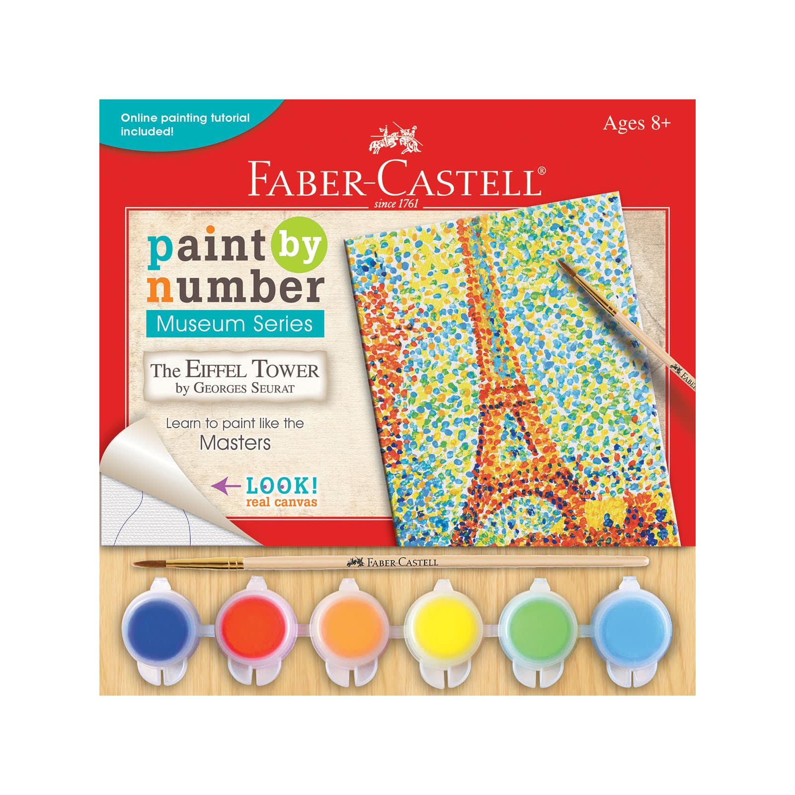 Faber-Castell&#xAE; Paint By Numbers Museum Series Kit, Eiffel Tower