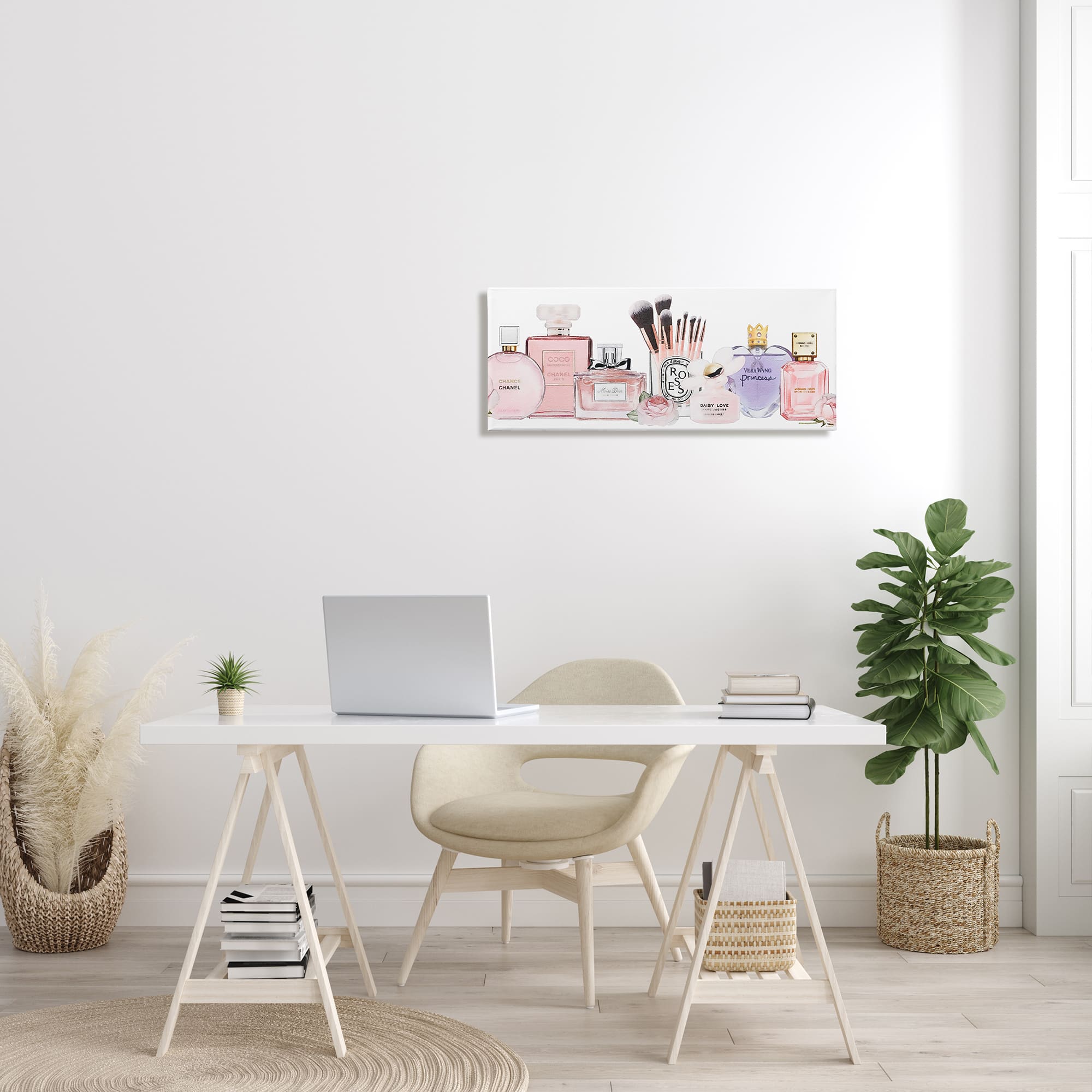 Stupell Industries Women's Fashion Fragrance Glam Accessories Canvas Wall Art