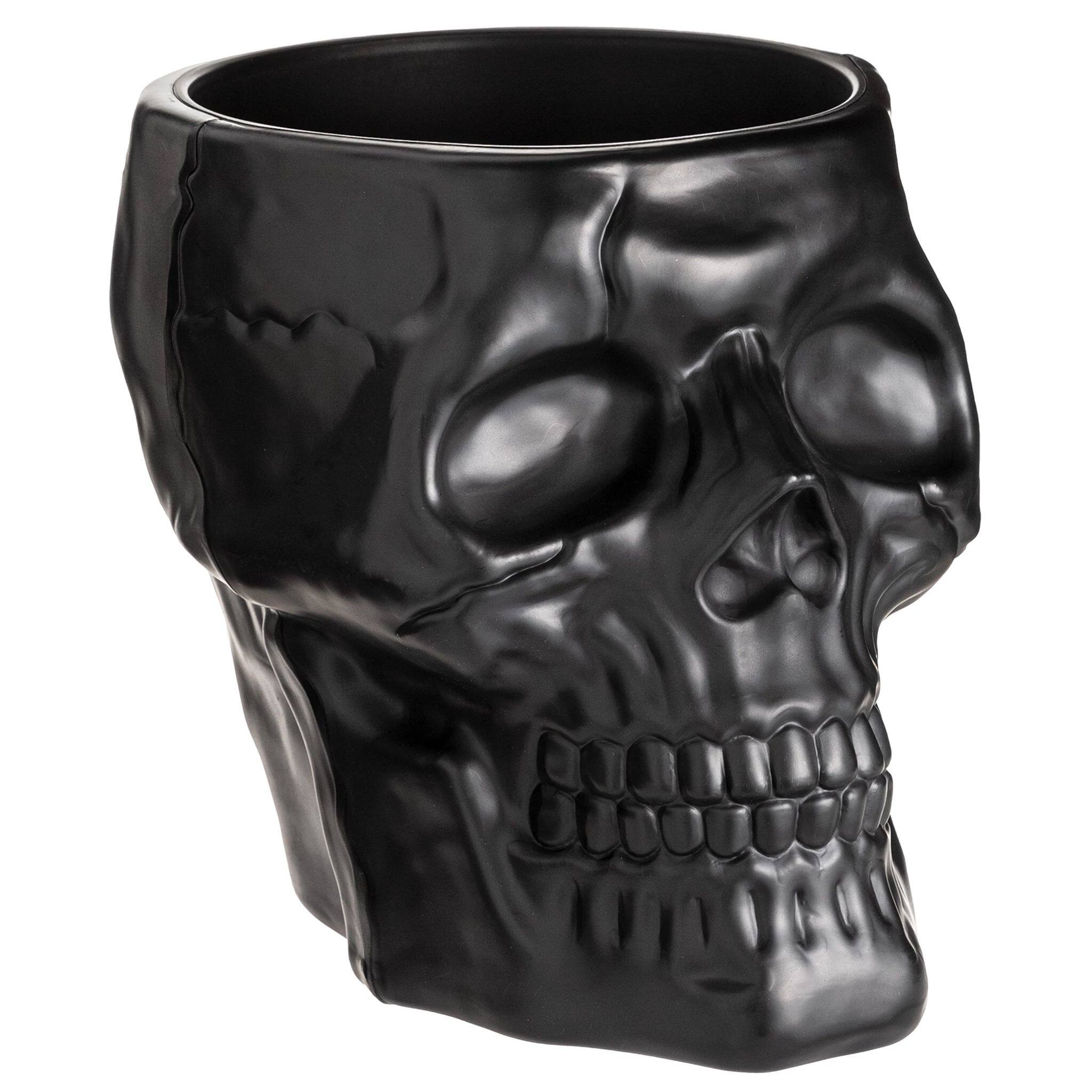 wholesale clear plastic skull cups with