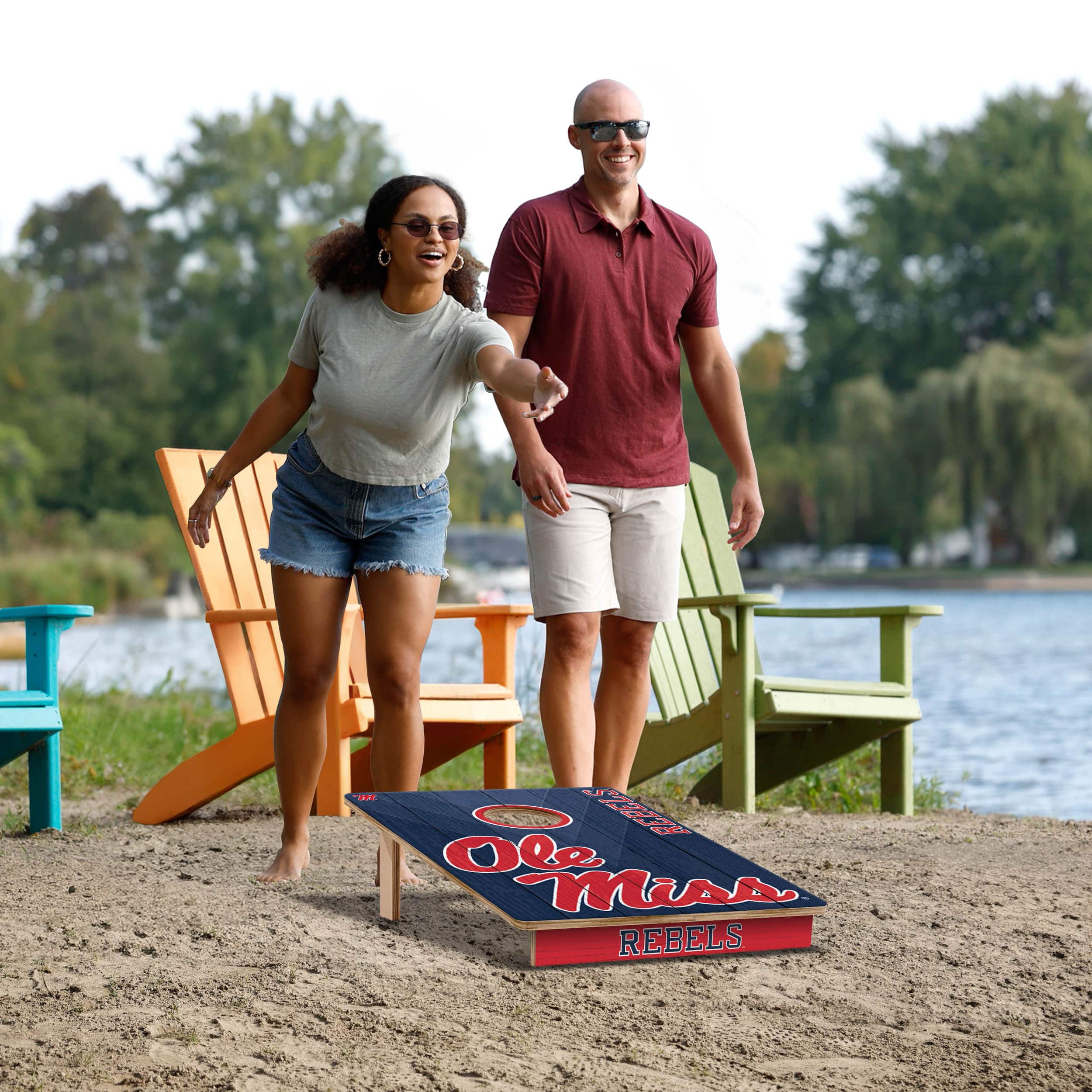 NHL 2ft. x 3ft. Compact Cornhole Game