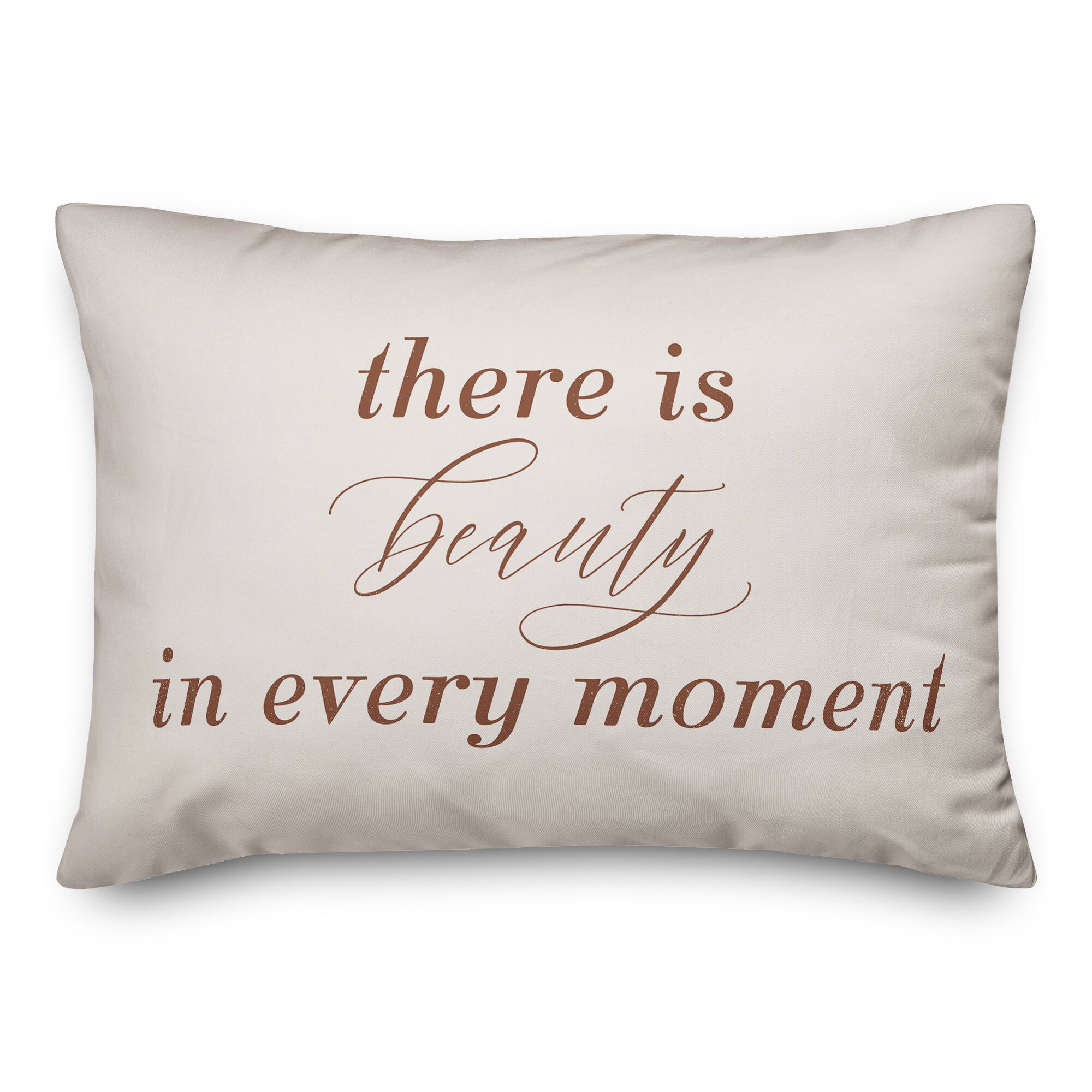 20" x 14" Beauty in Every Moment Indoor & Outdoor Throw Pillow