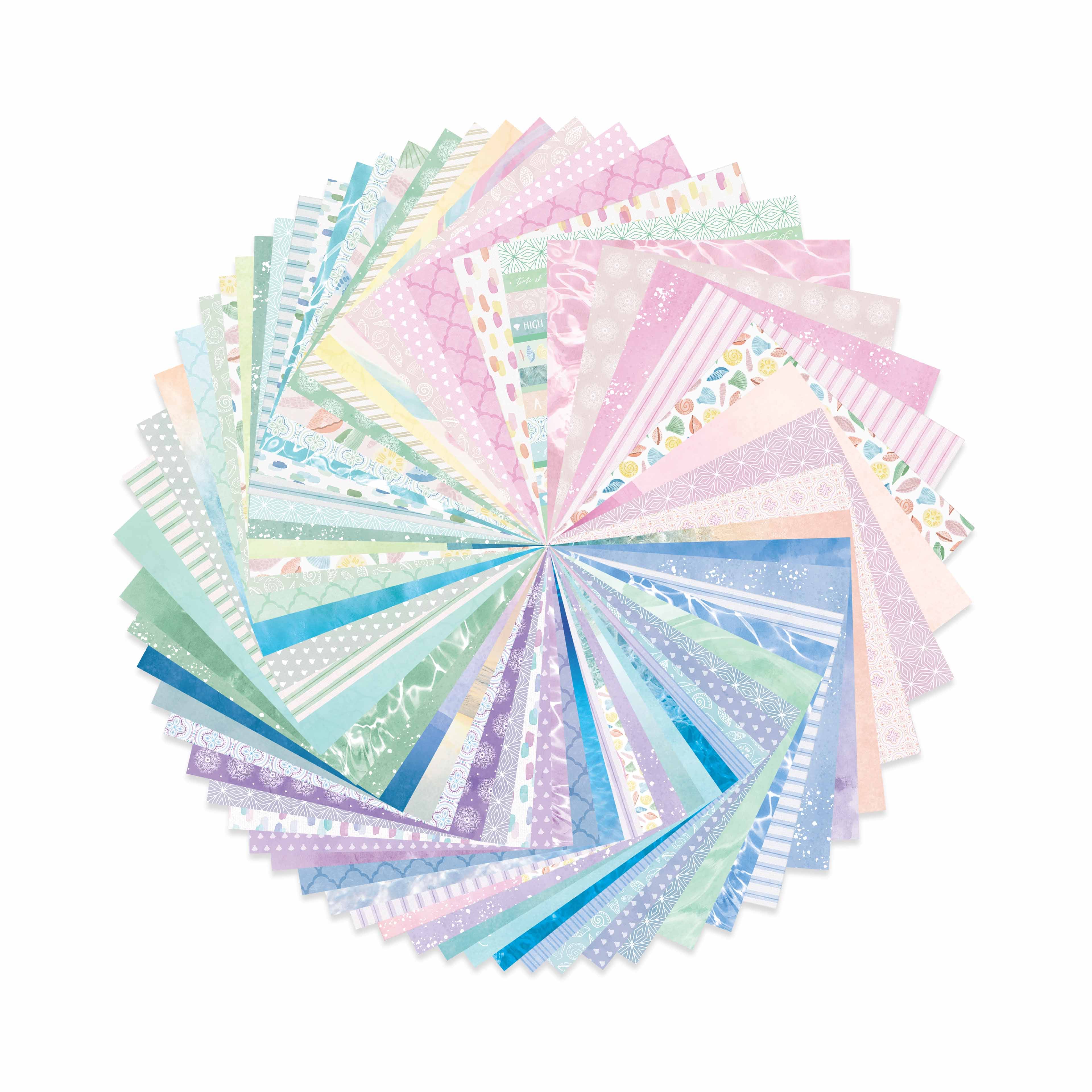 9 Pack: 12" x 12" Seaglass Paper Pad by Recollections™