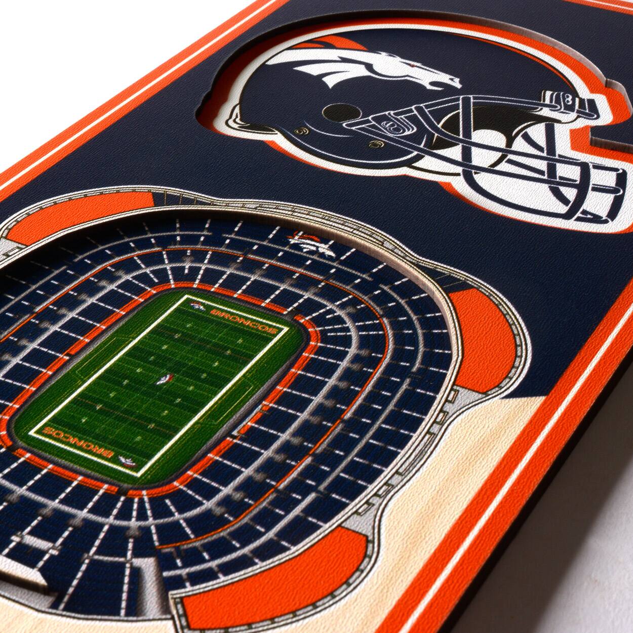 6&#x22; x 19&#x22; 3D StadiumView Banner