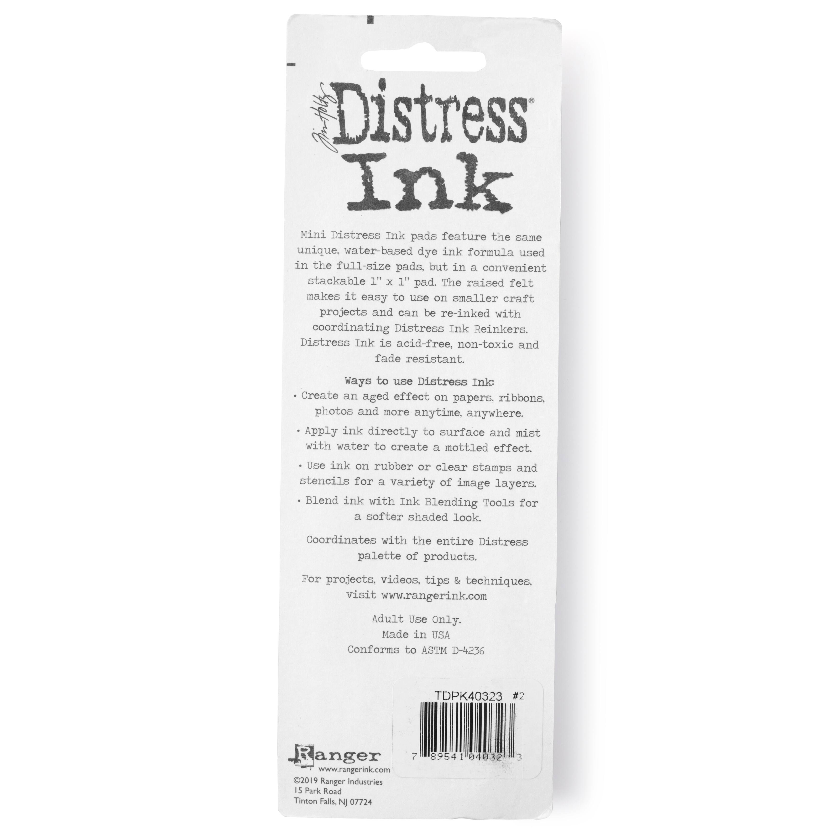 6 Packs: 4 ct. (24 total) Tim Holtz&#xAE; Mini Distress Ink Pad Kit #2