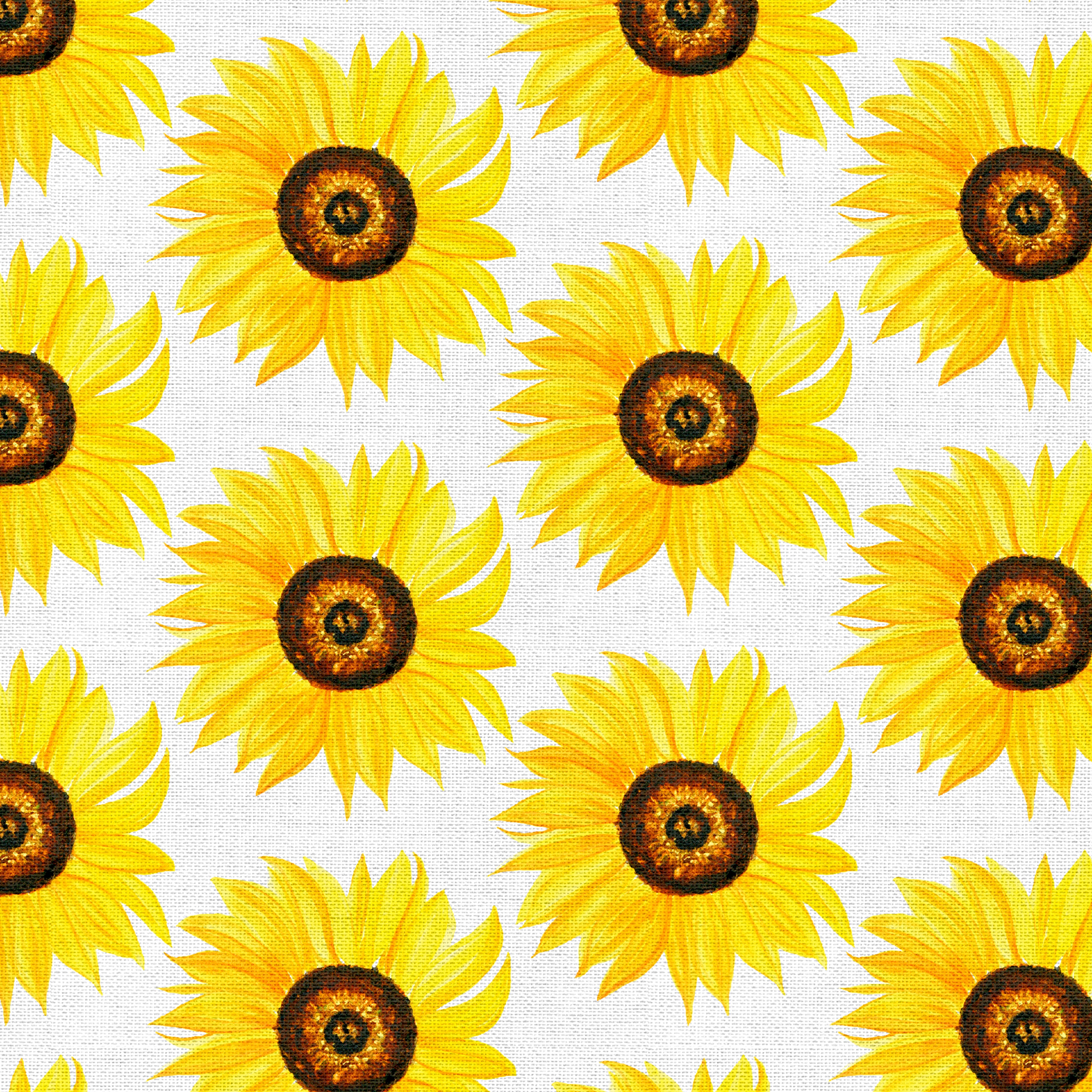 Sunflower Cotton Fabric Bundle by Loops & Threads™