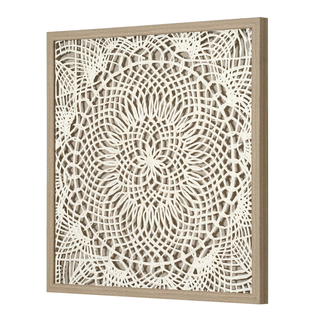 Boho Framed Natural Rice Paper Wall Art | Michaels