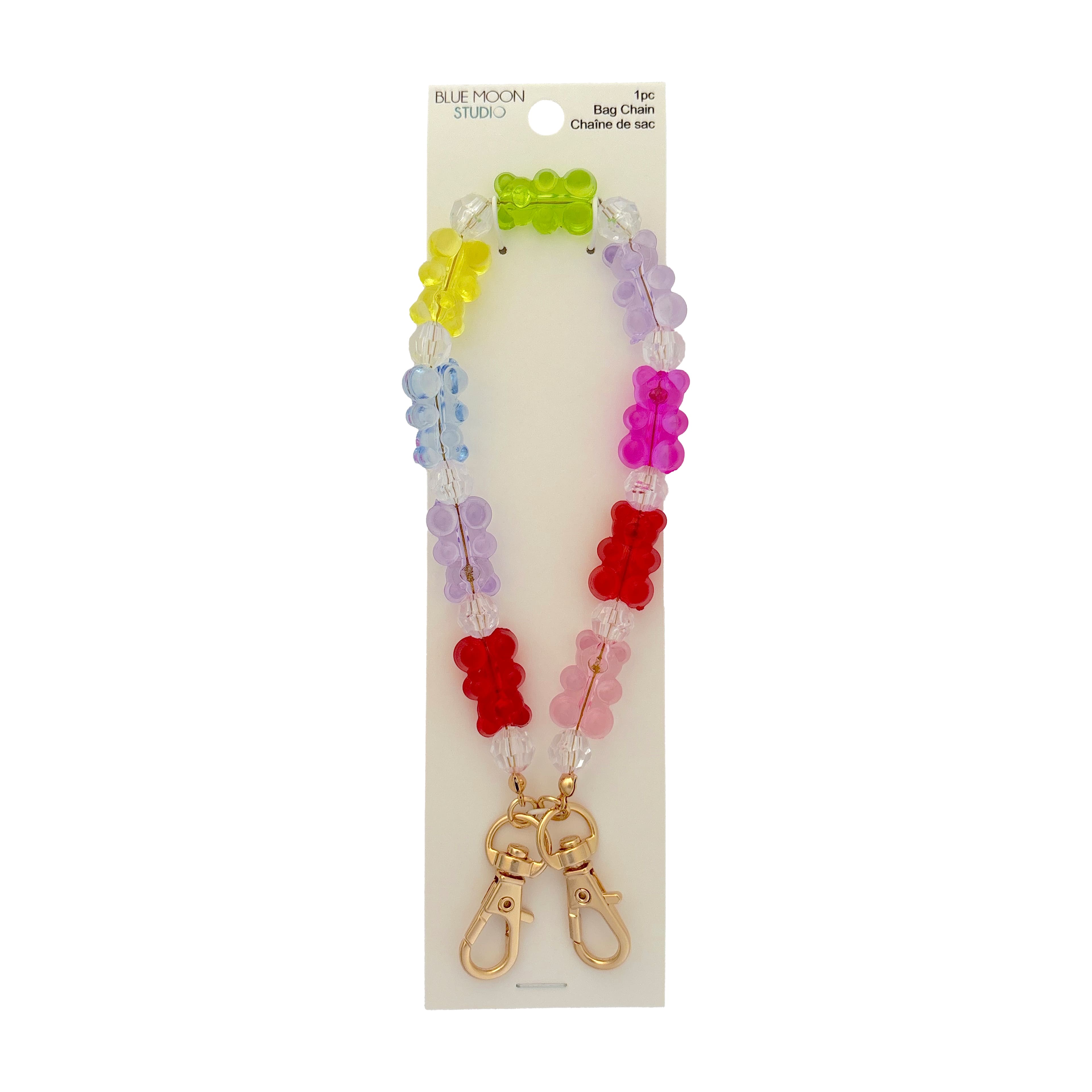 Blue Moon Studio&#x2122; Gummy Bear Chain Bag Charm