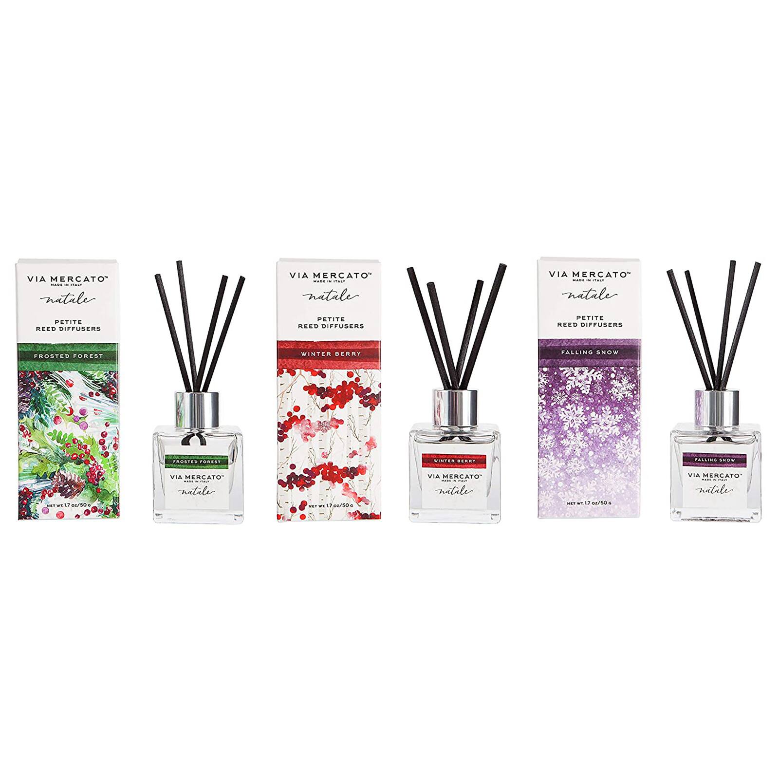 European Soaps Falling Snow Petite Reed Diffuser