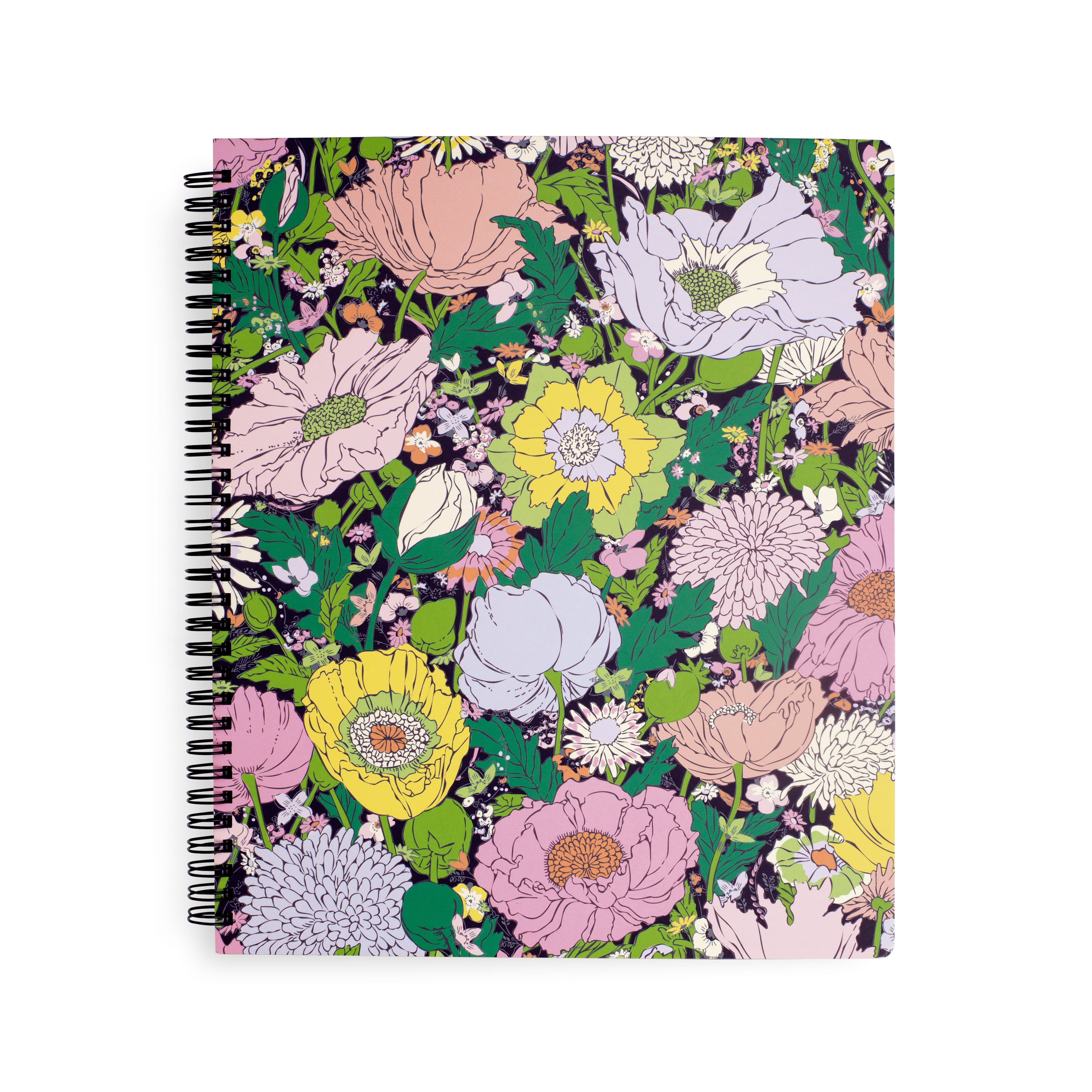Vera Bradley&#xAE; Bloom Boom Spiral Bound Notebook with Pocket