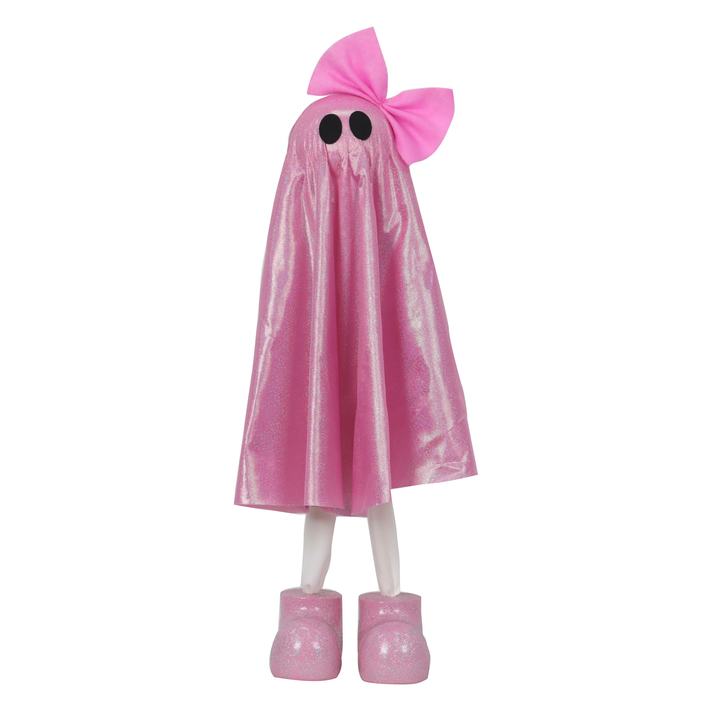 27.5" Fabric Ghost with Bow Tabletop Décor by Ashland®