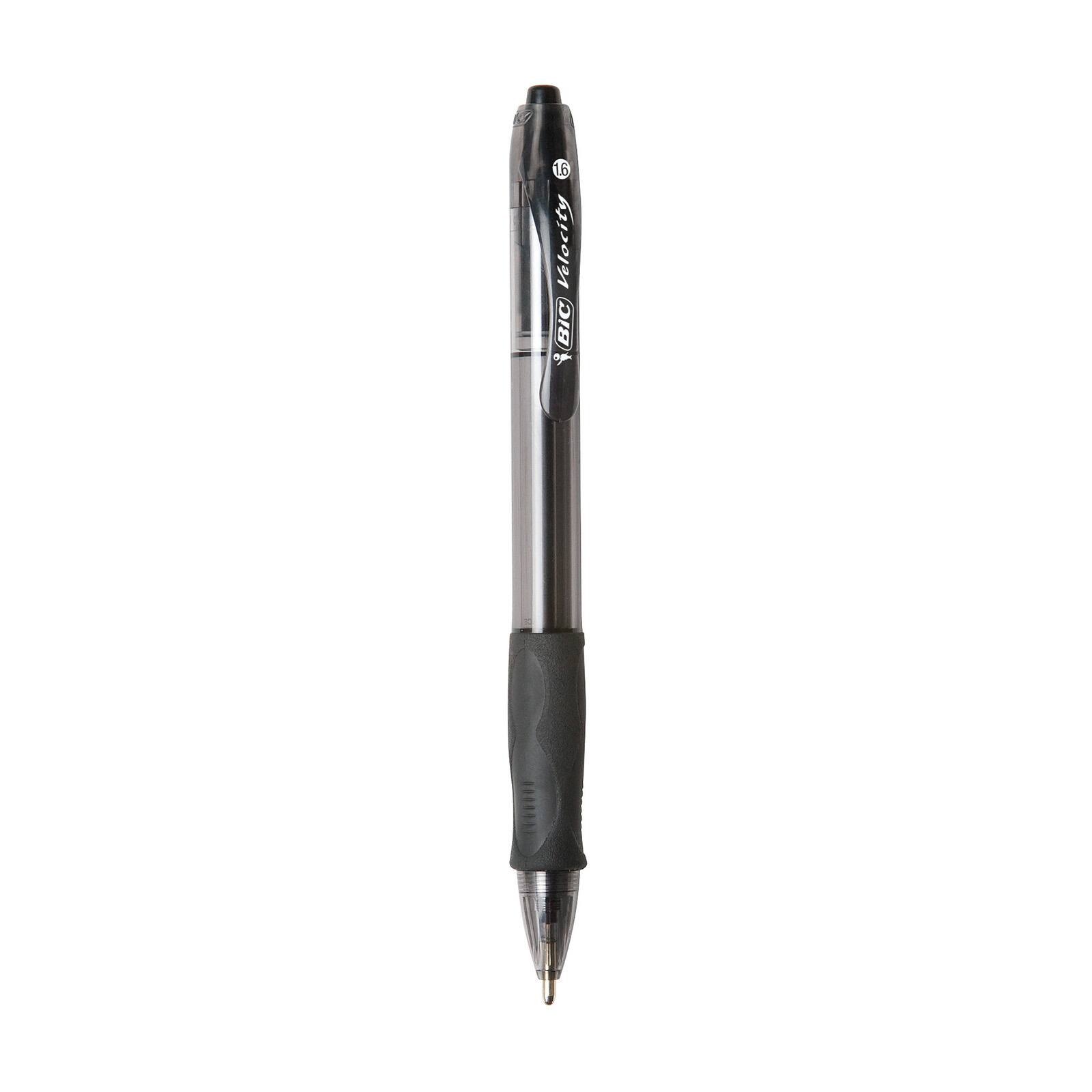 BIC® Glide™ Bold Black 1.6mm Retractable Ball Point Pen, 12ct.