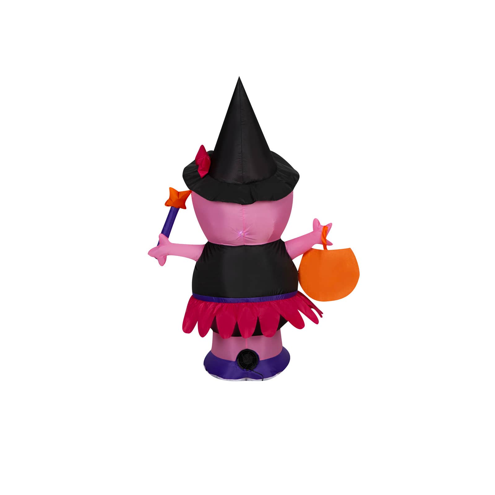 4ft. Airblown® Inflatable Peppa Pig as Witch