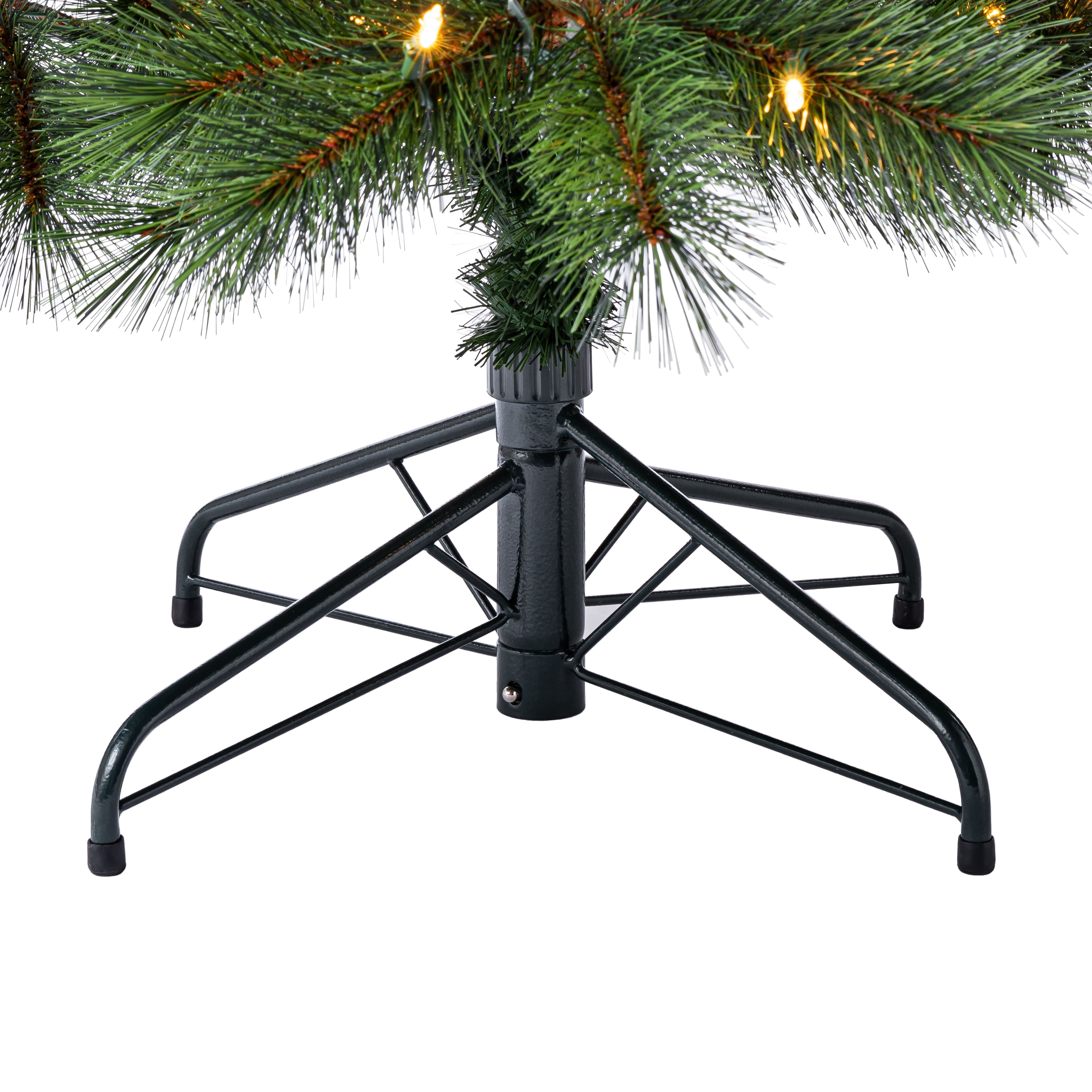 7.5ft. Pre-Lit Rutherford Pine Artificial Christmas Tree, Warm White LED Lights by Ashland&#xAE;