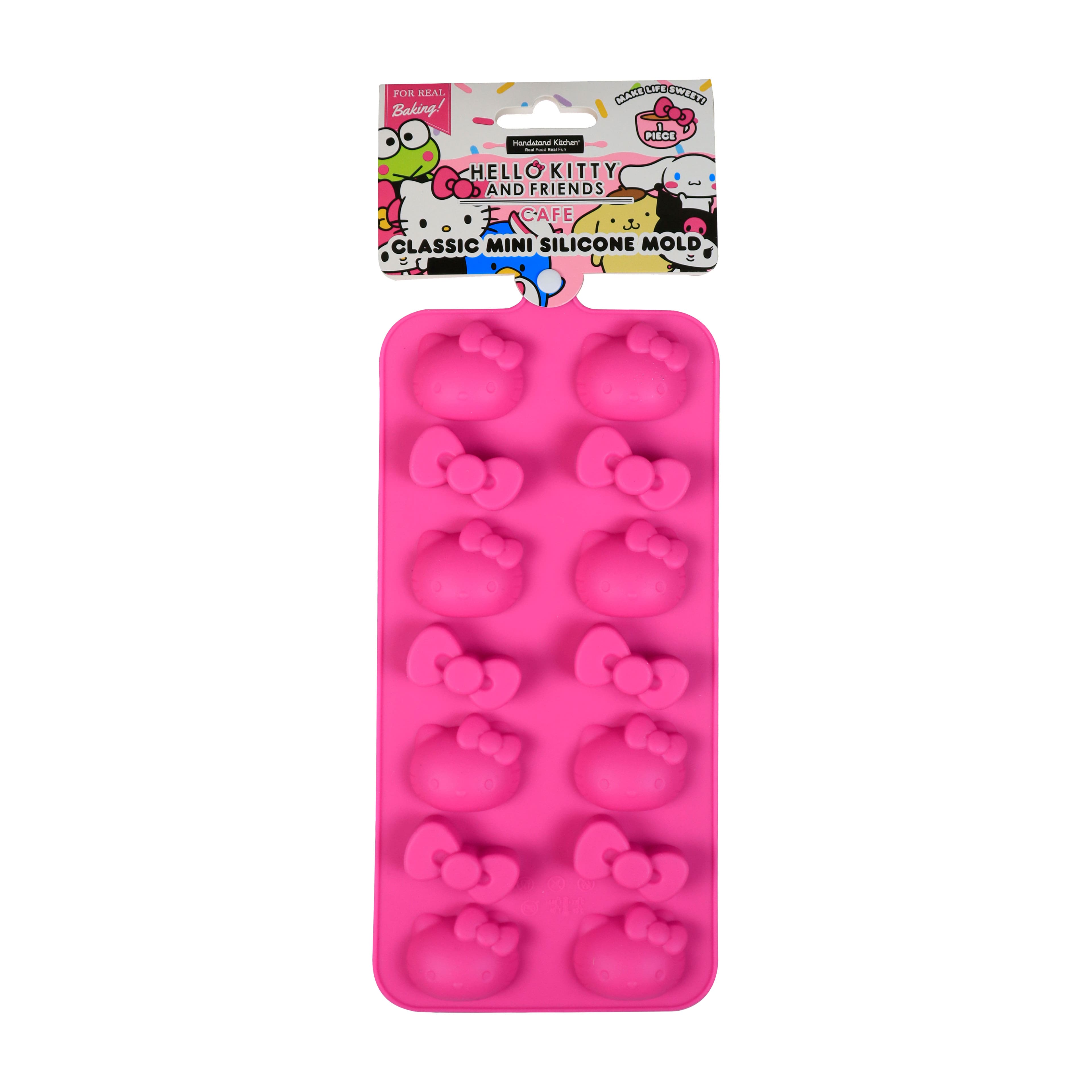 Handstand Kitchen Hello Kitty and Friends Classic Mini Silicone Mold in Pink | 4.6 x 9.5 x 2.4 | Michaels