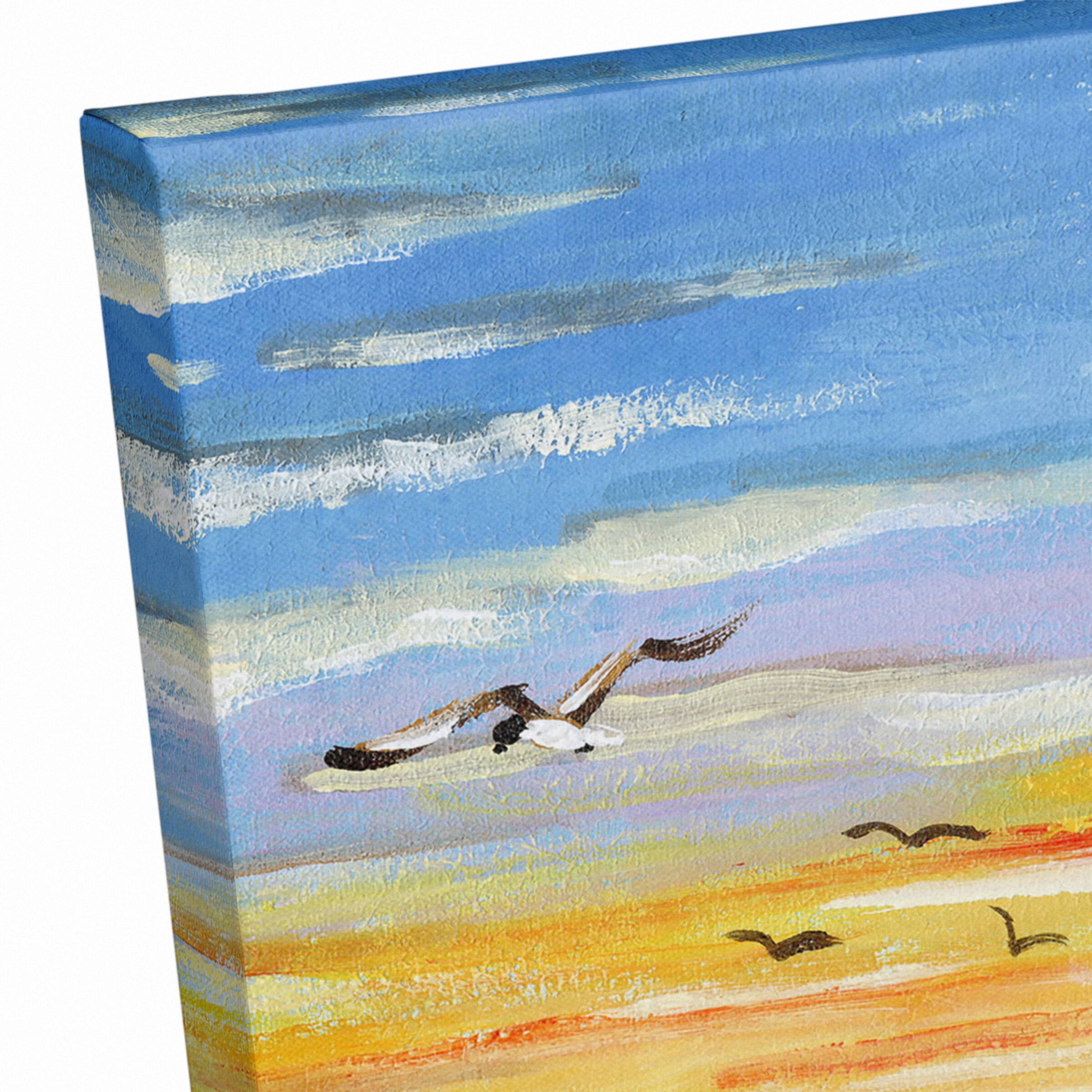 Lighthouse View 20" x 16" Canvas Wall Art