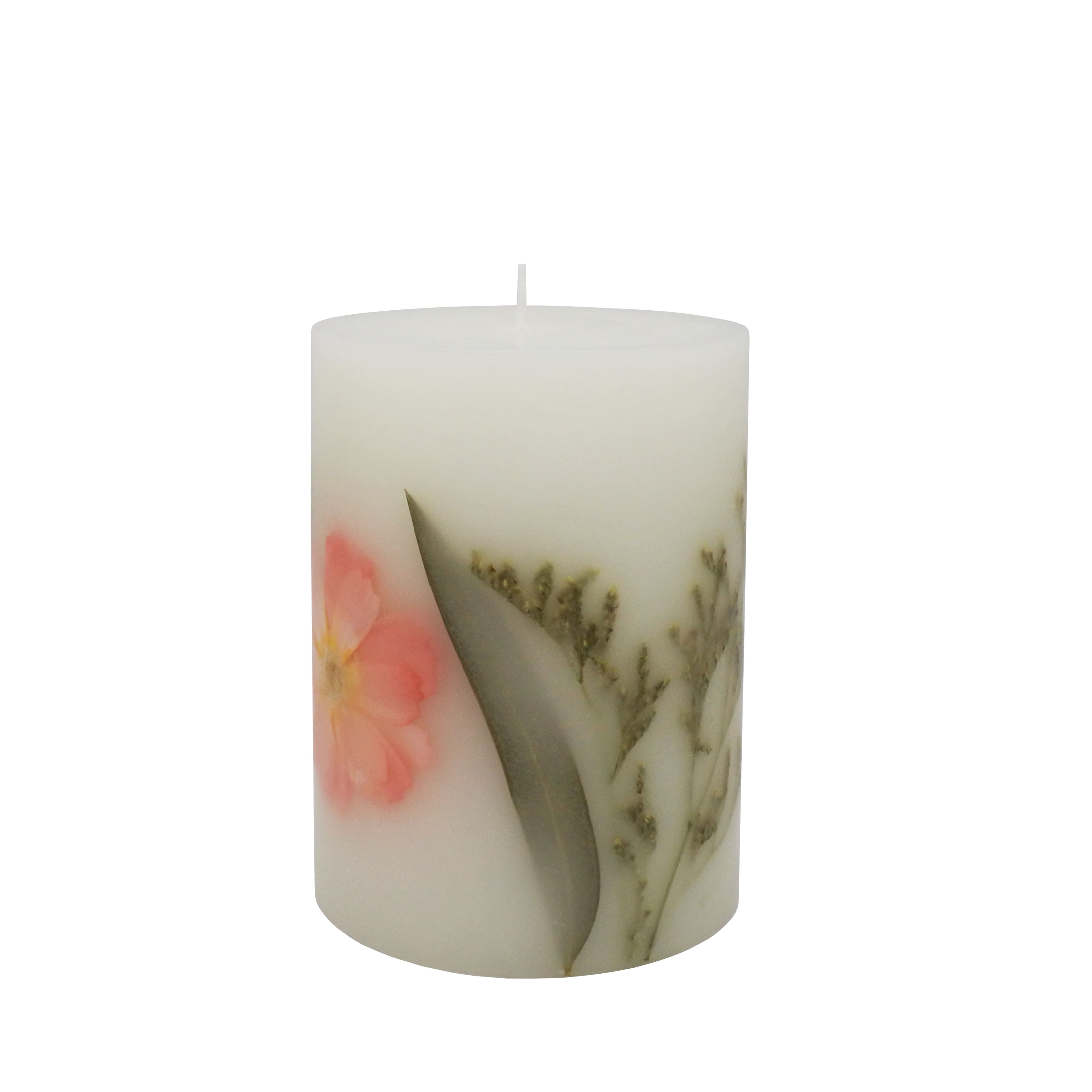 Home Fragrance Collection 3&#x22; x 4&#x22; Peony &#x26; Rose Scented Pillar Candle by Ashland&#xAE;