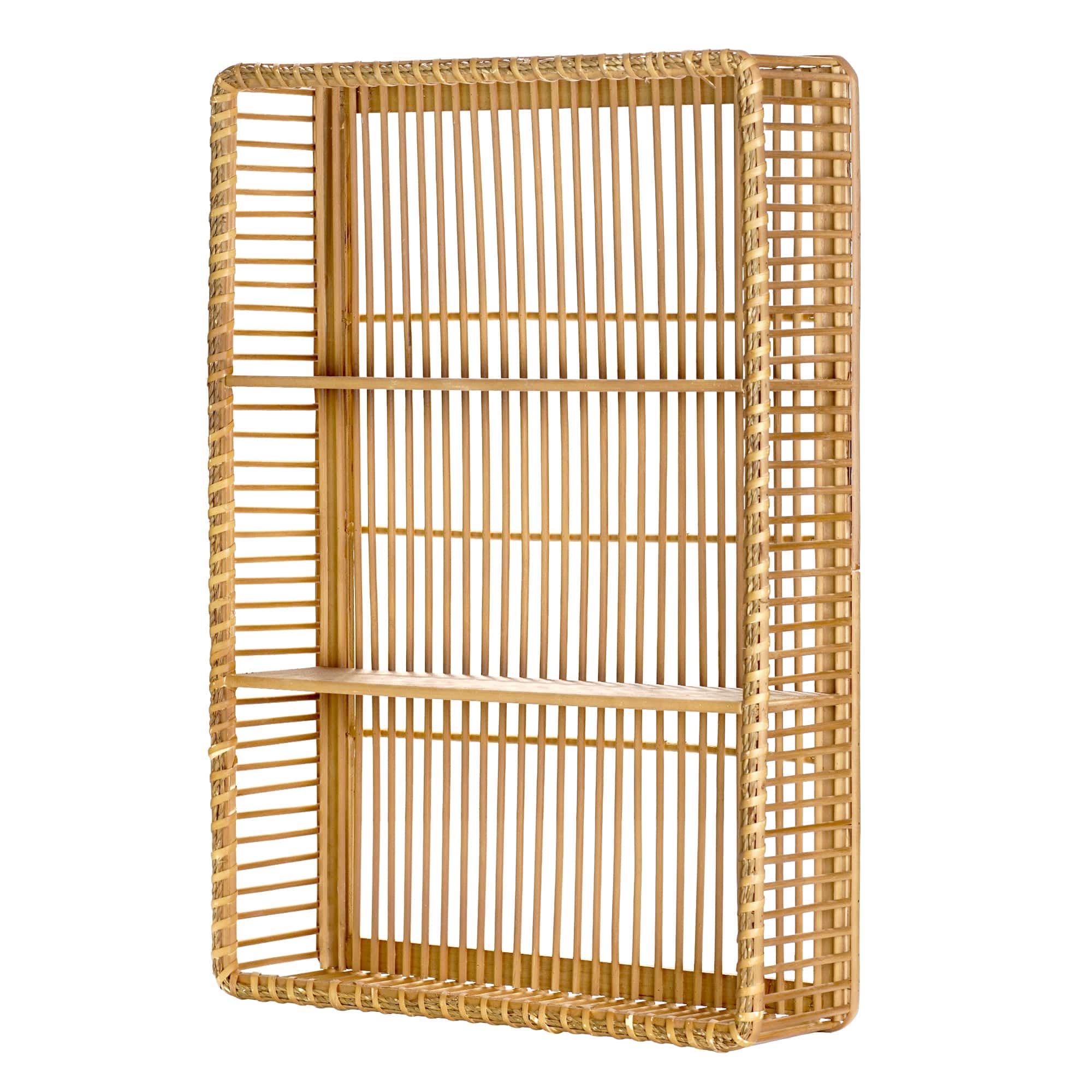 American Art Decor Bay Breeze Bamboo Shelf - 19.7&#x22; x 27.6&#x22;