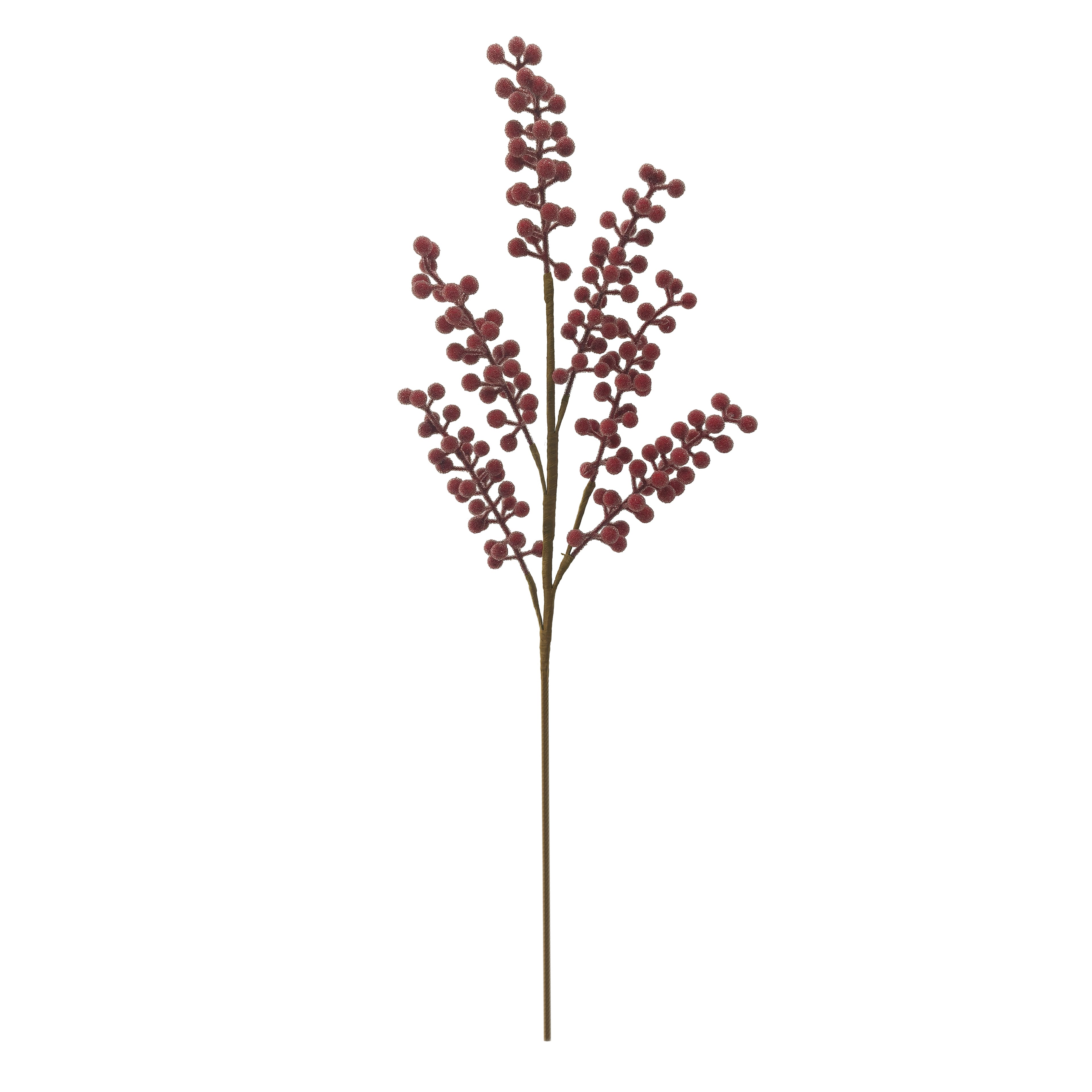 28&#x22; Red Iced Berry Stem by Ashland&#xAE;