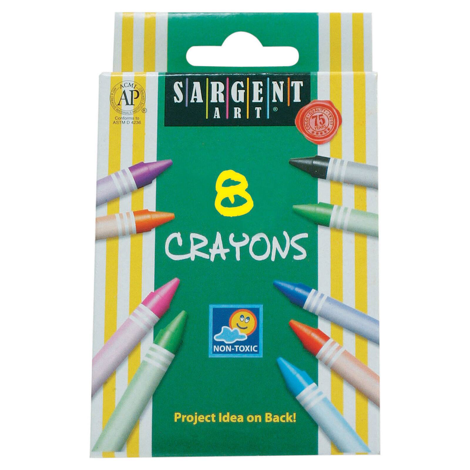 Sargent Art® Crayons, 48 Packs of 8 Michaels