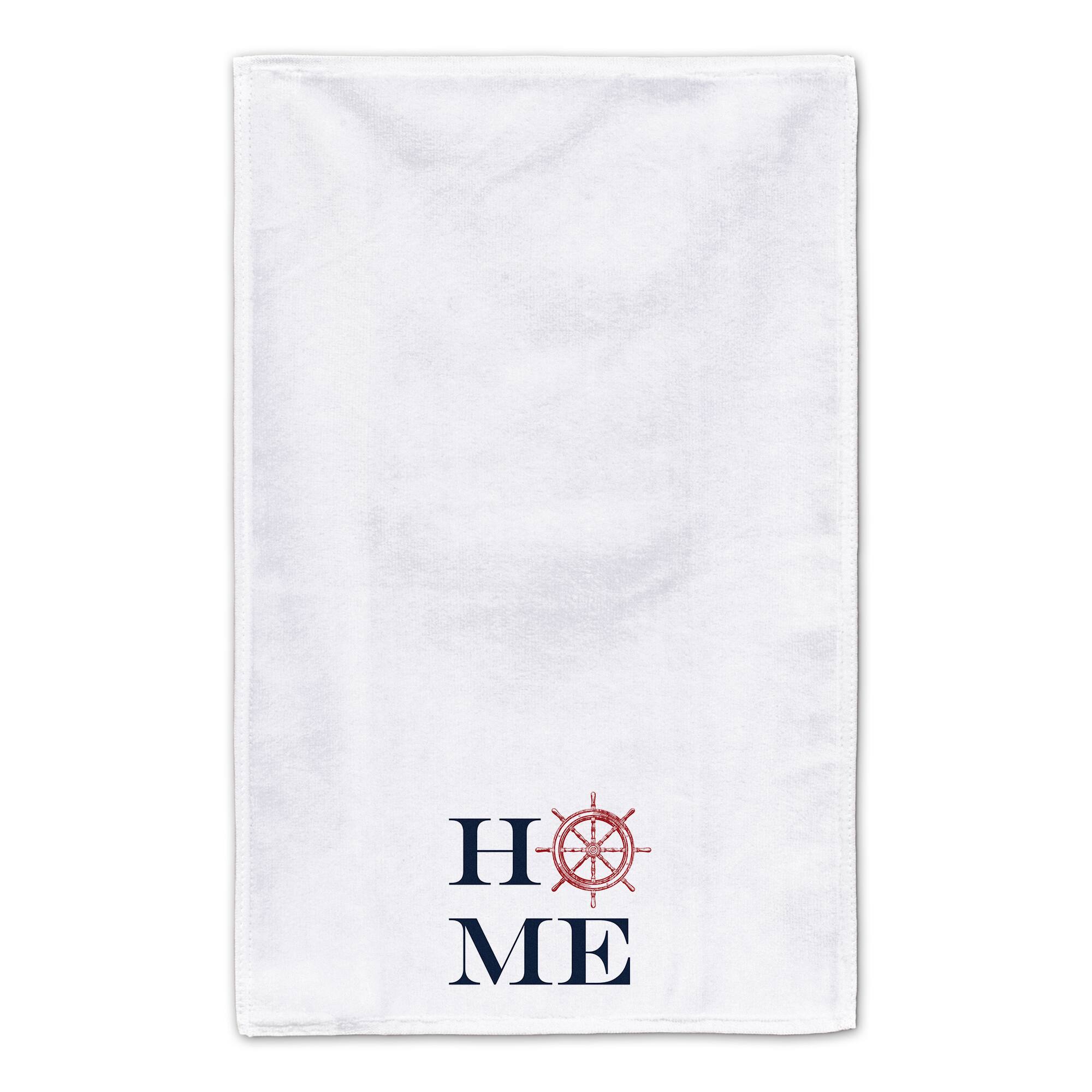 Home Captain Wheel & Lighthouse Tea Towel Set