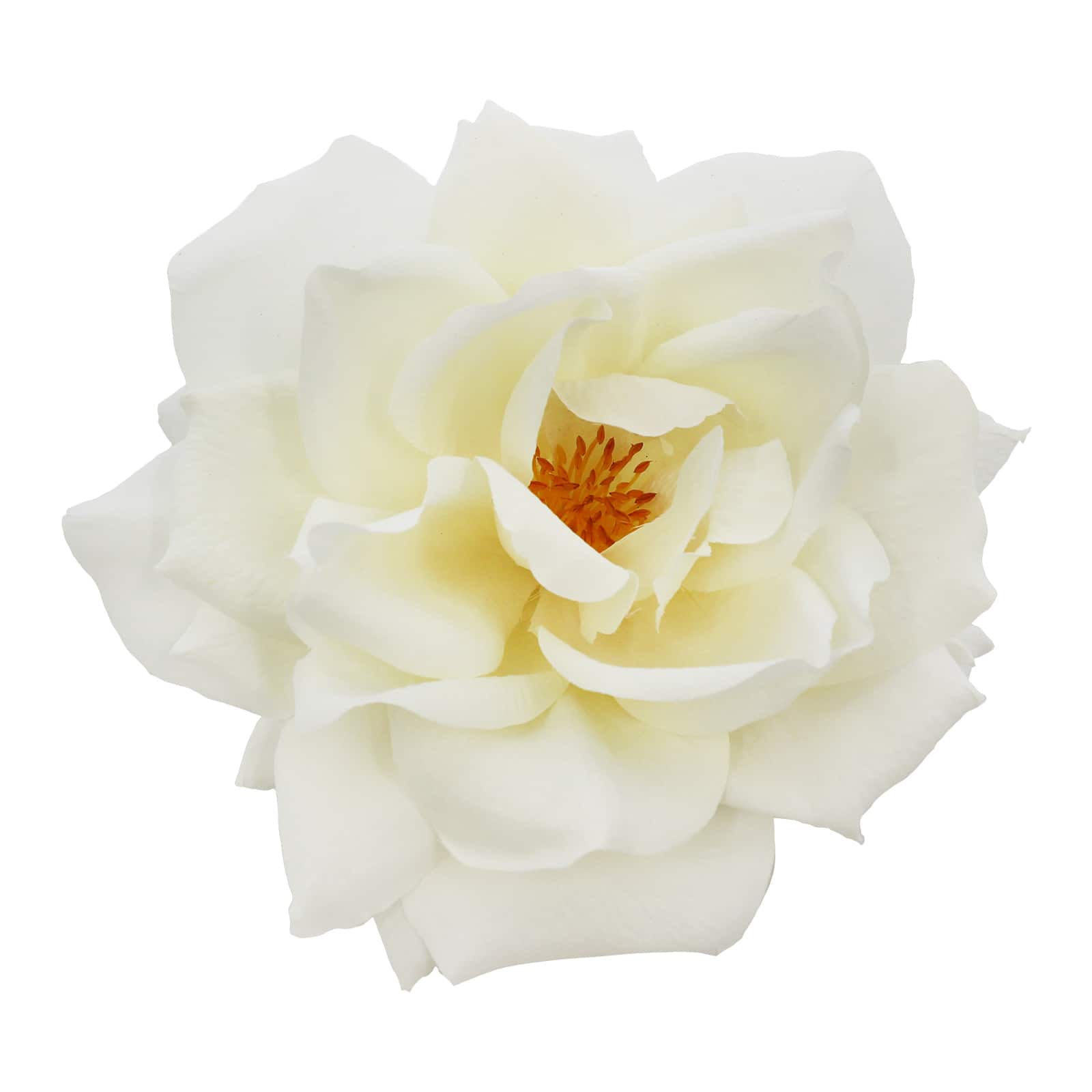 6.5&#x22; Deluxe Open White Rose Floral Accent by Ashland&#xAE;