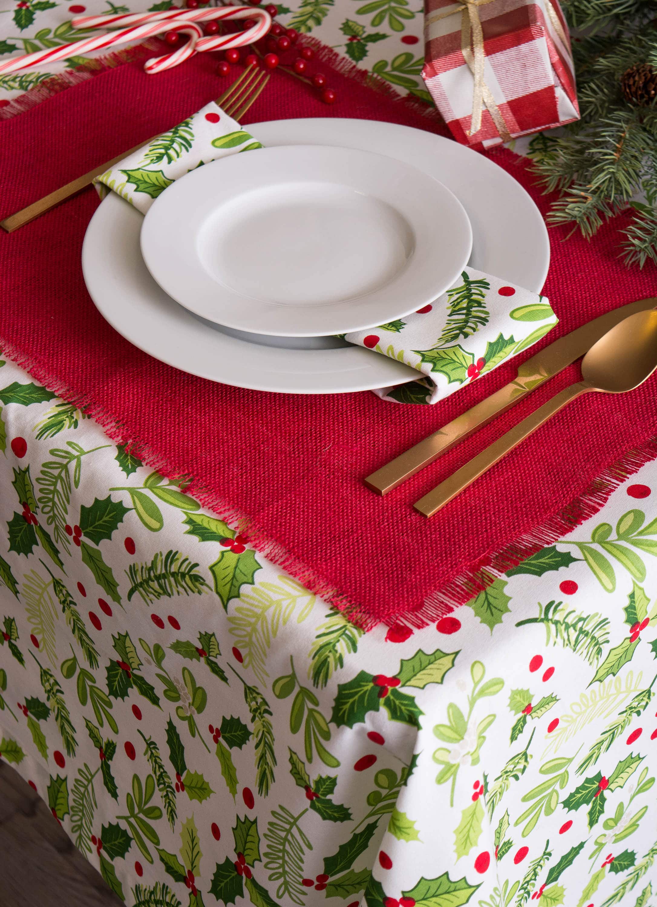 DII® Tango Red Jute Placemat (Set of 6)