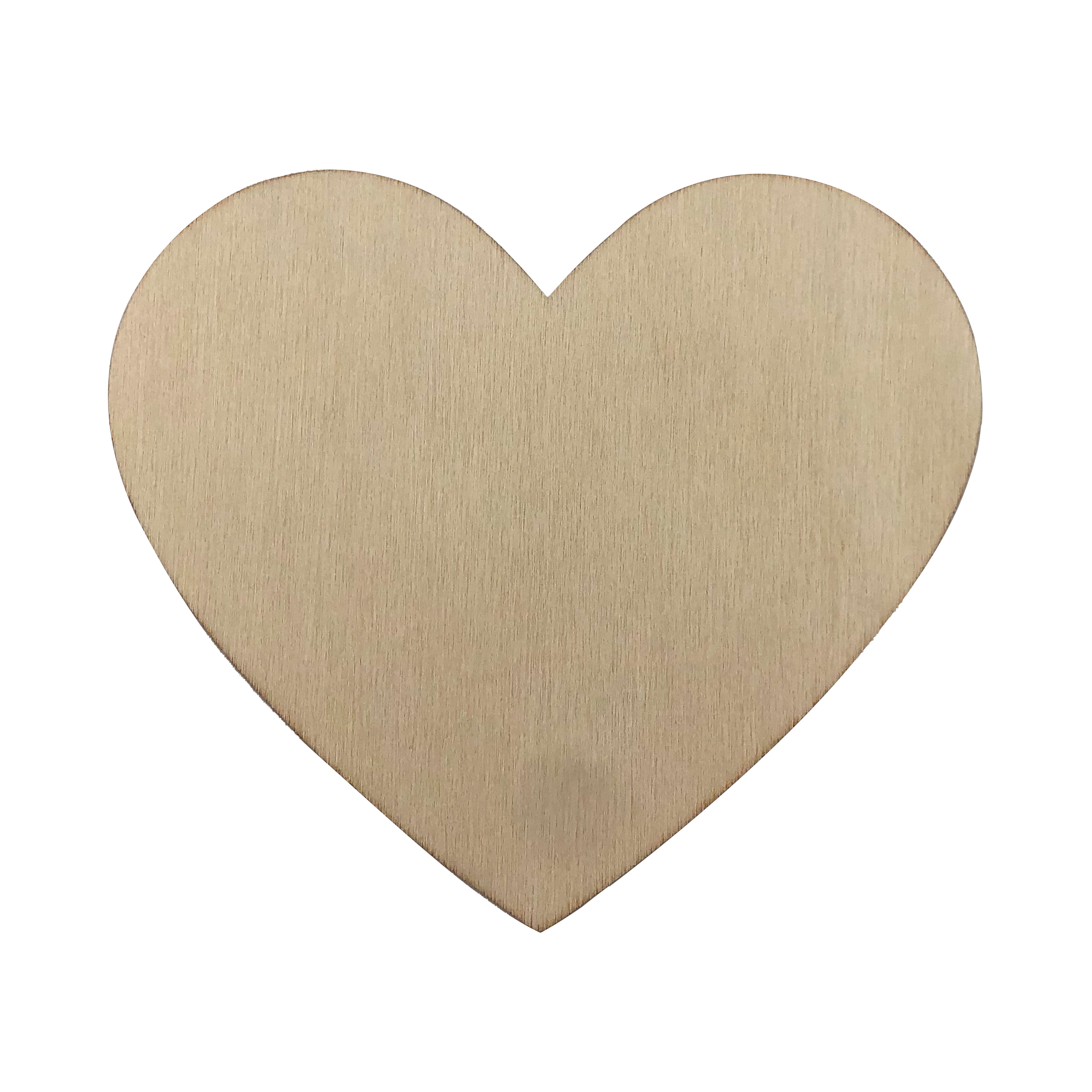 12 Packs: 16 ct. (192 total) Wood Hearts by Make Market&#xAE;