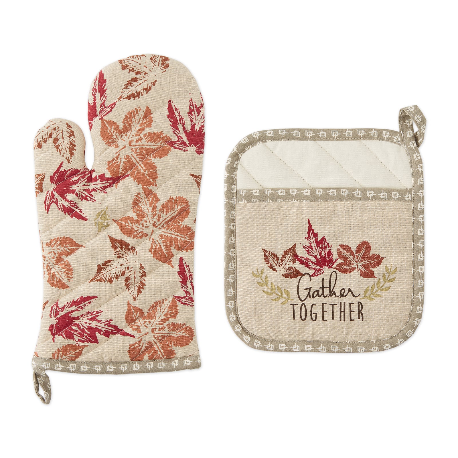 DII&#xAE; Gather Together Oven Mitt &#x26; Potholder Set