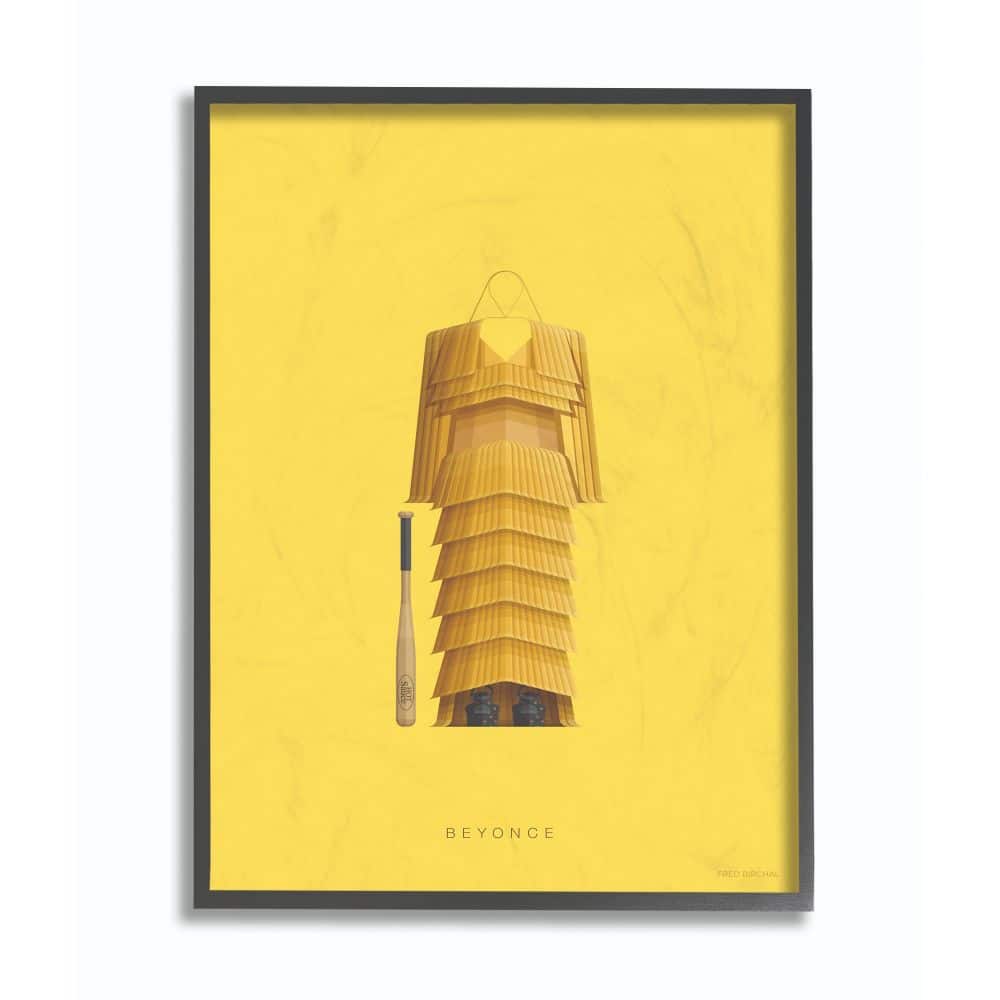 Stupell Industries Beyoncé Wall Art in Black Frame