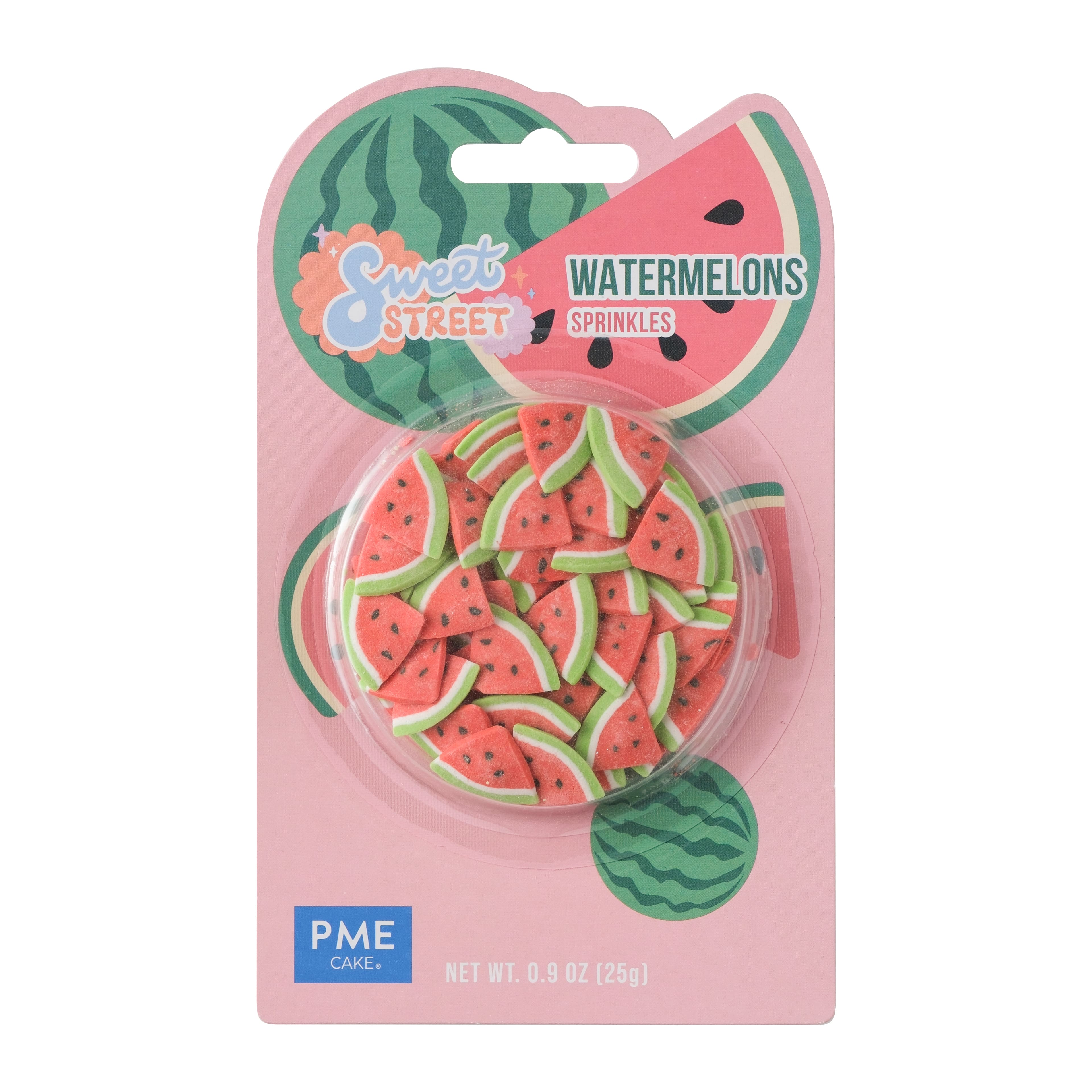 PME Cake Sweet Street® Watermelon Fondant Sprinkles