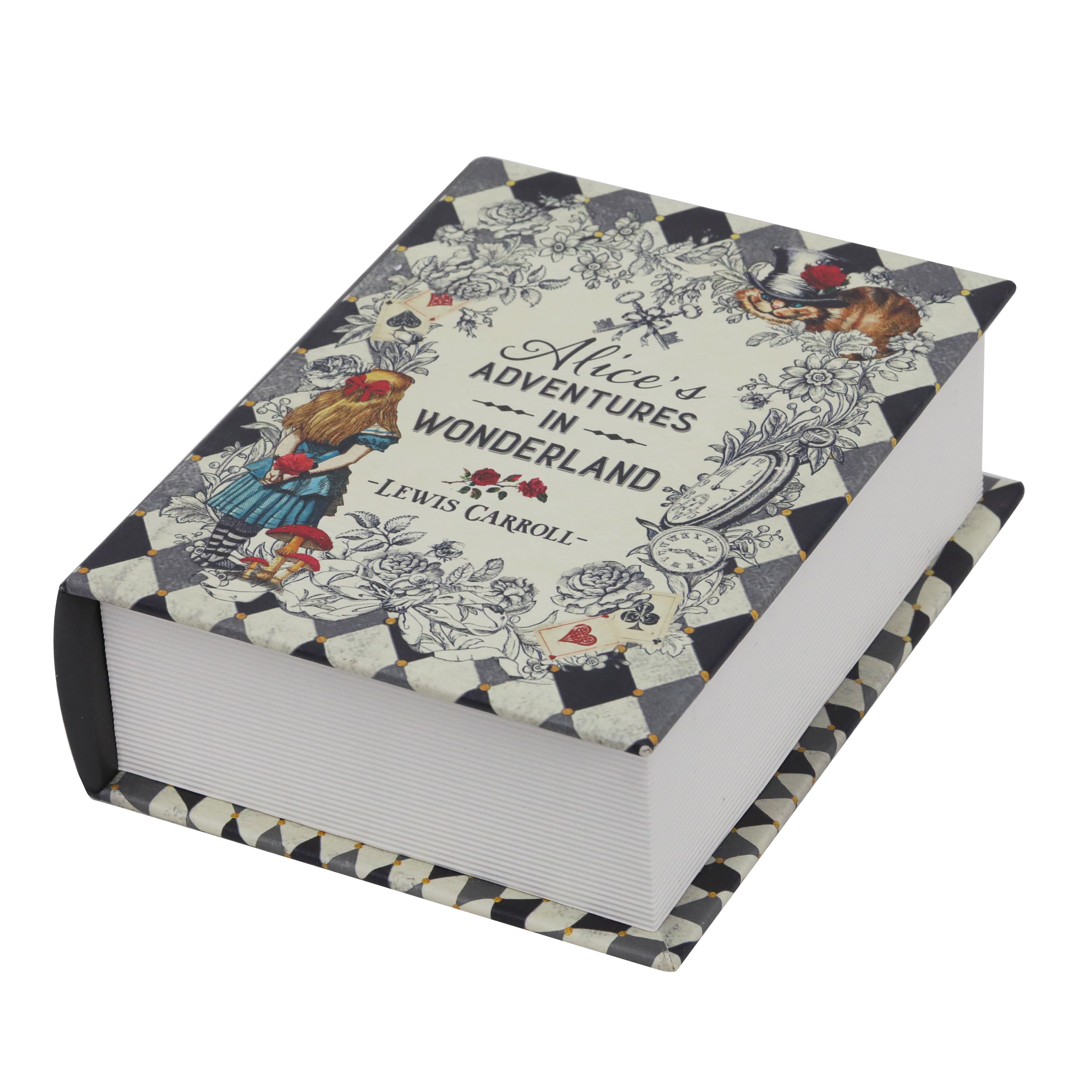 8.75&#x22; Alice&#x27;s Adventures in Wonderland Faux Book D&#xE9;cor by Ashland&#xAE;