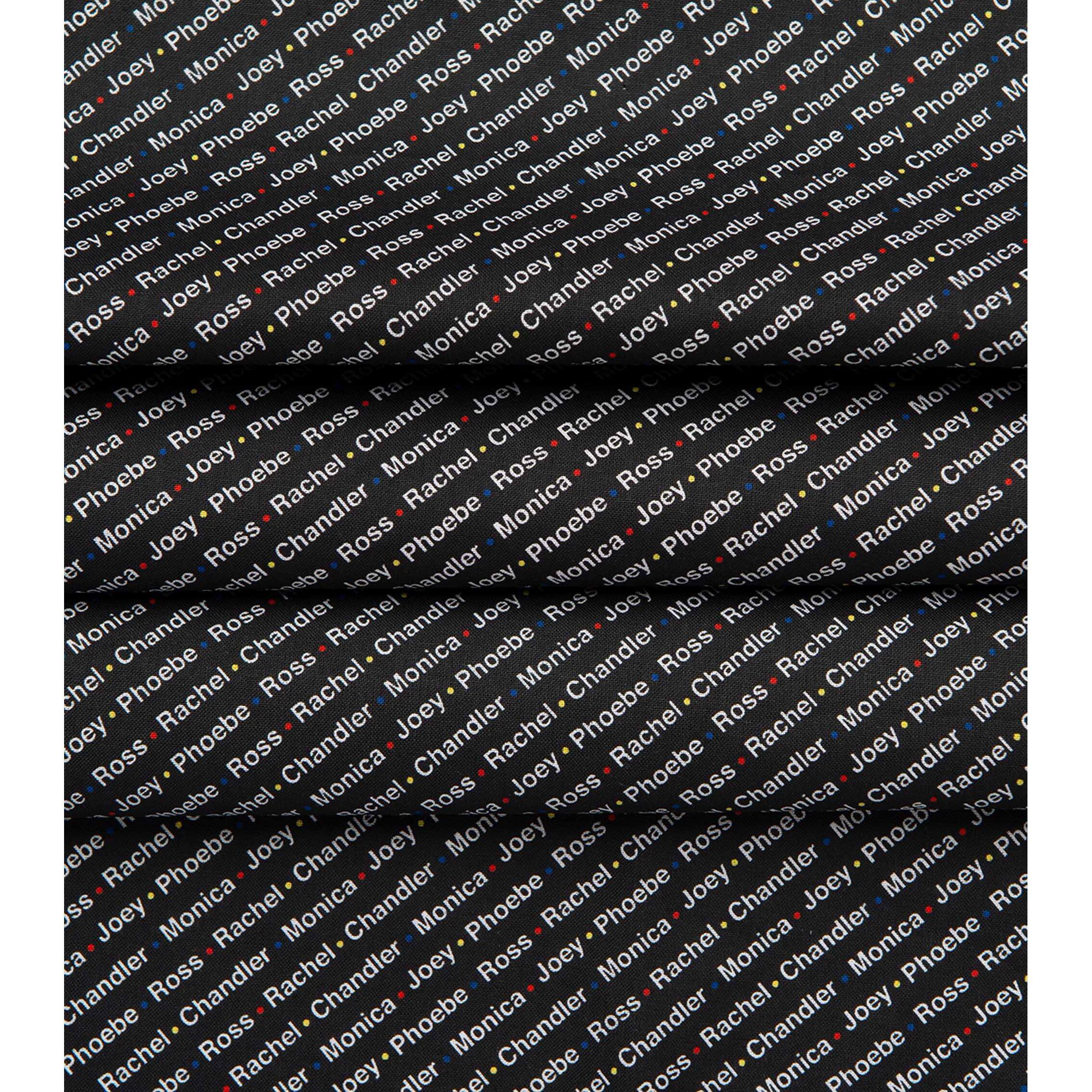 Friends Roll Call Precut Cotton Fabric