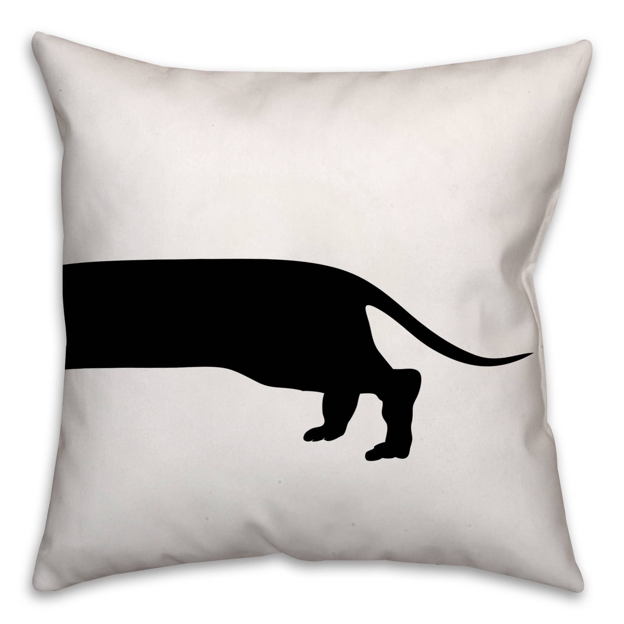 Weiner Dog Throw Pillow