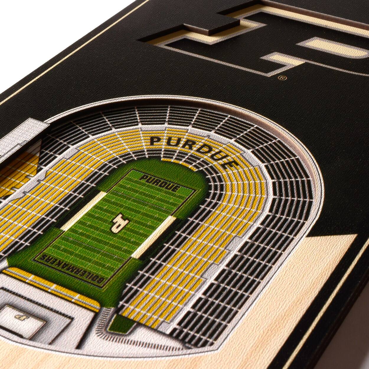 NCAA 6&#x22; x 19&#x22; StadiumView 3D Banner