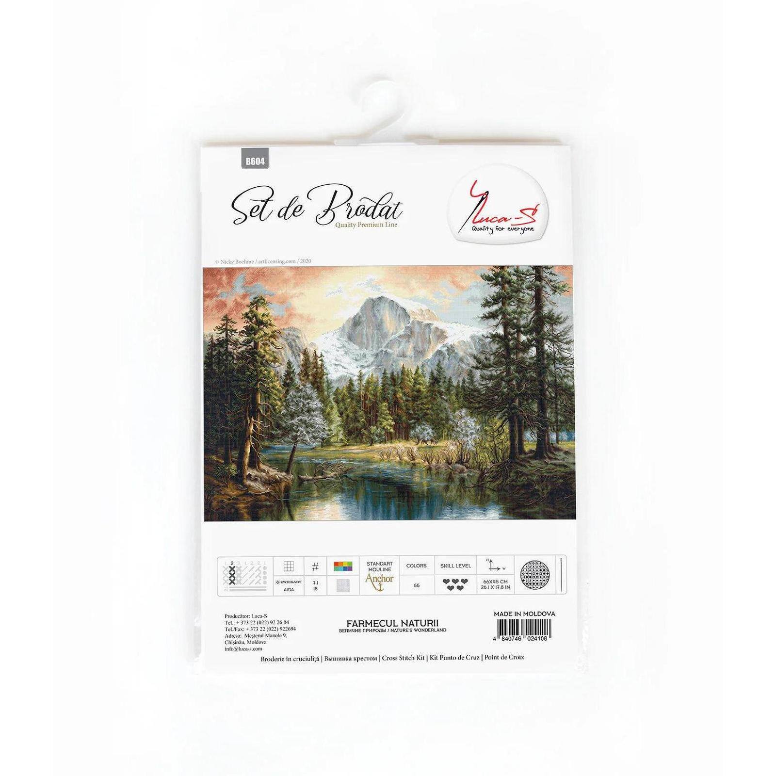 Luca-S Nature and Wonderland Counted Cross Stitch Kit