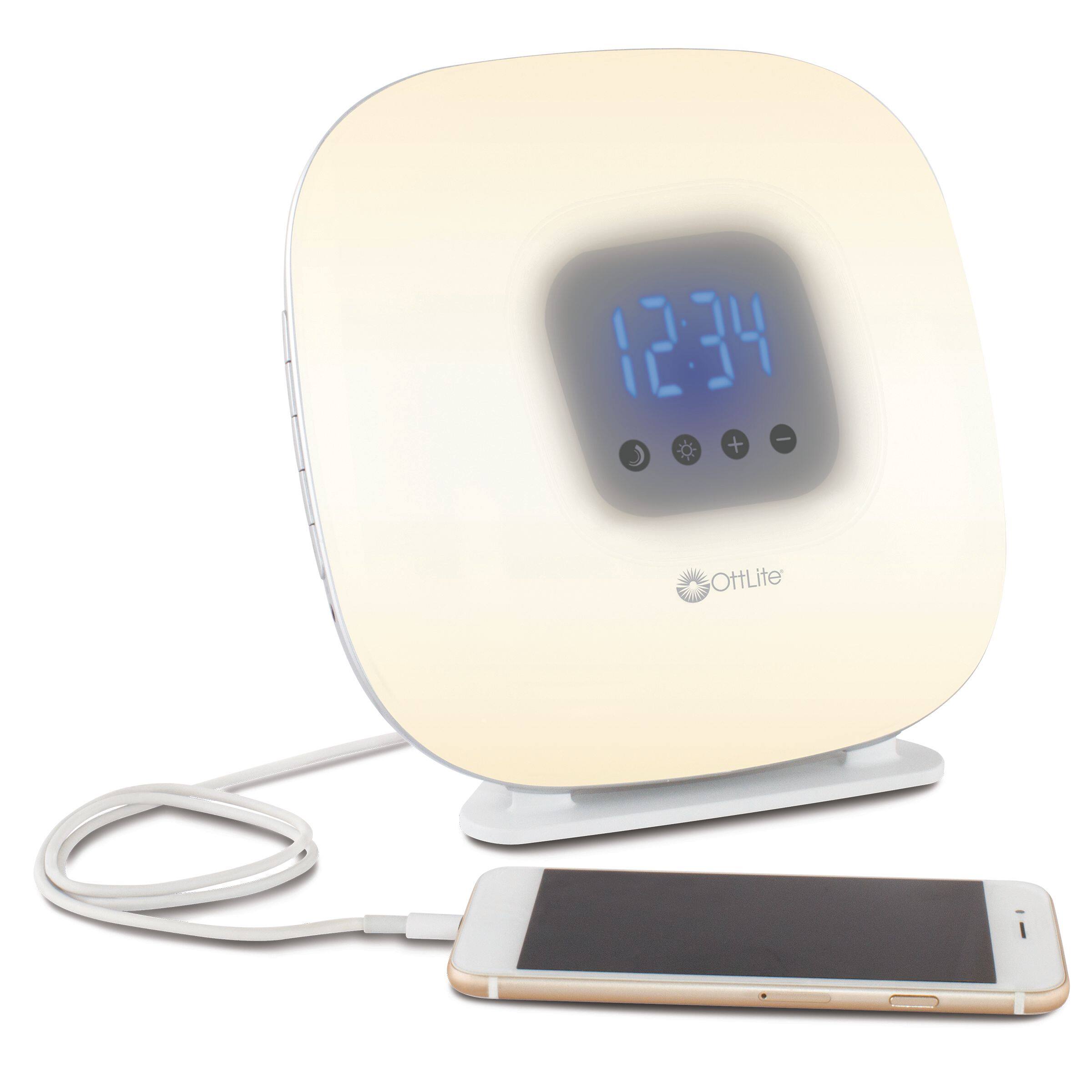 OttLite Wake Up Your Way Light & Alarm Clock