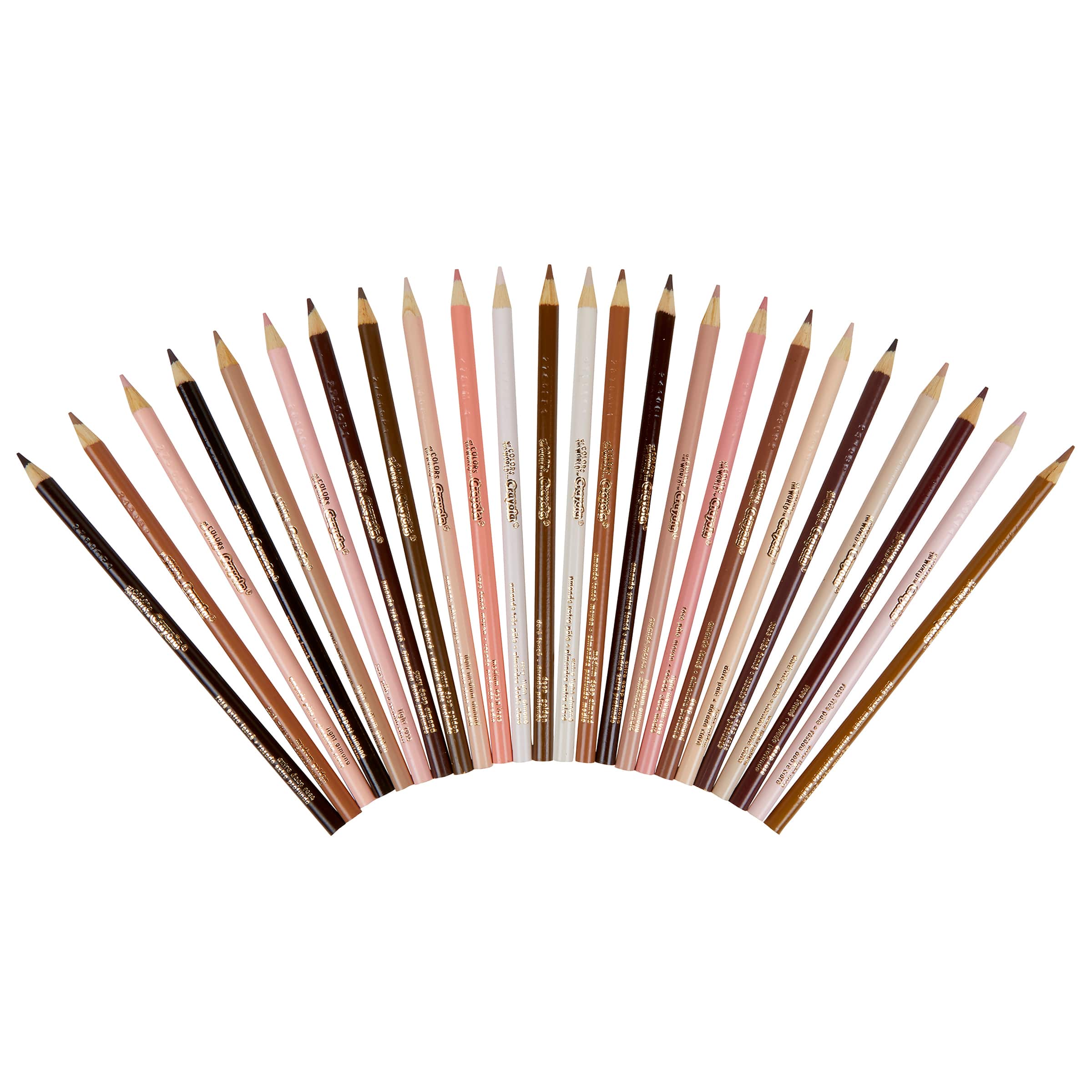 6 Packs: 24 ct. (144 total) Crayola® Colors of the World Colored Pencils
