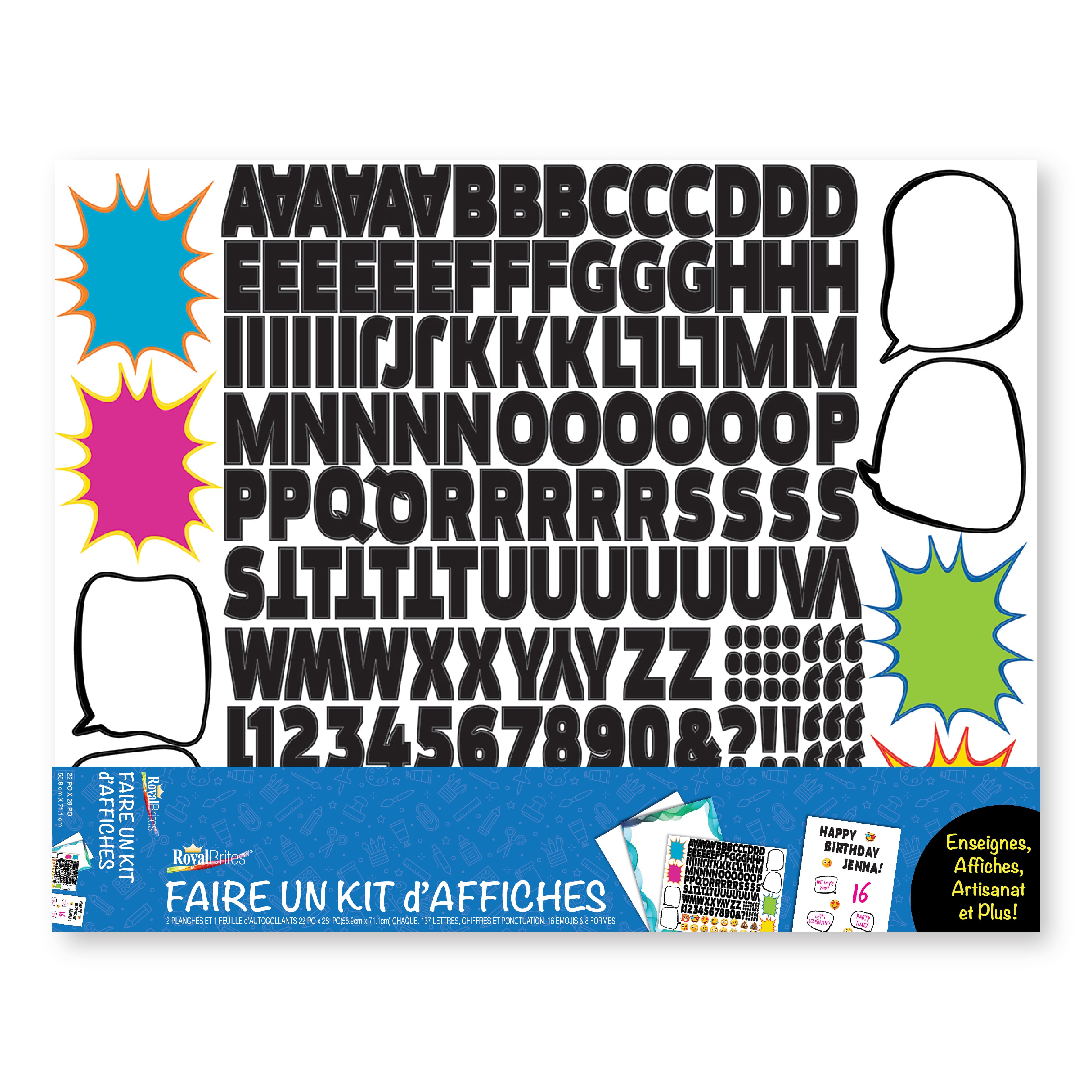 Royal Brites&#xAE; Make-A-Poster Kit