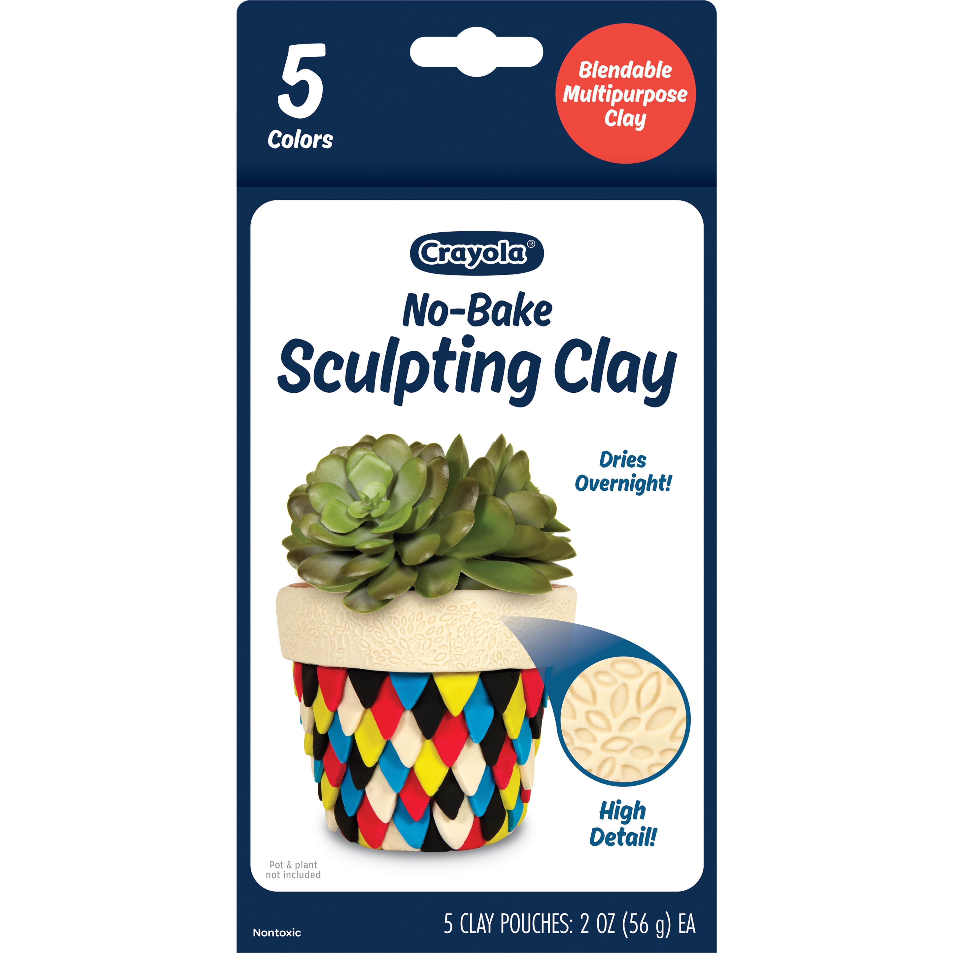 Crayola&#xAE; No Bake Sculpting Clay, 5ct.