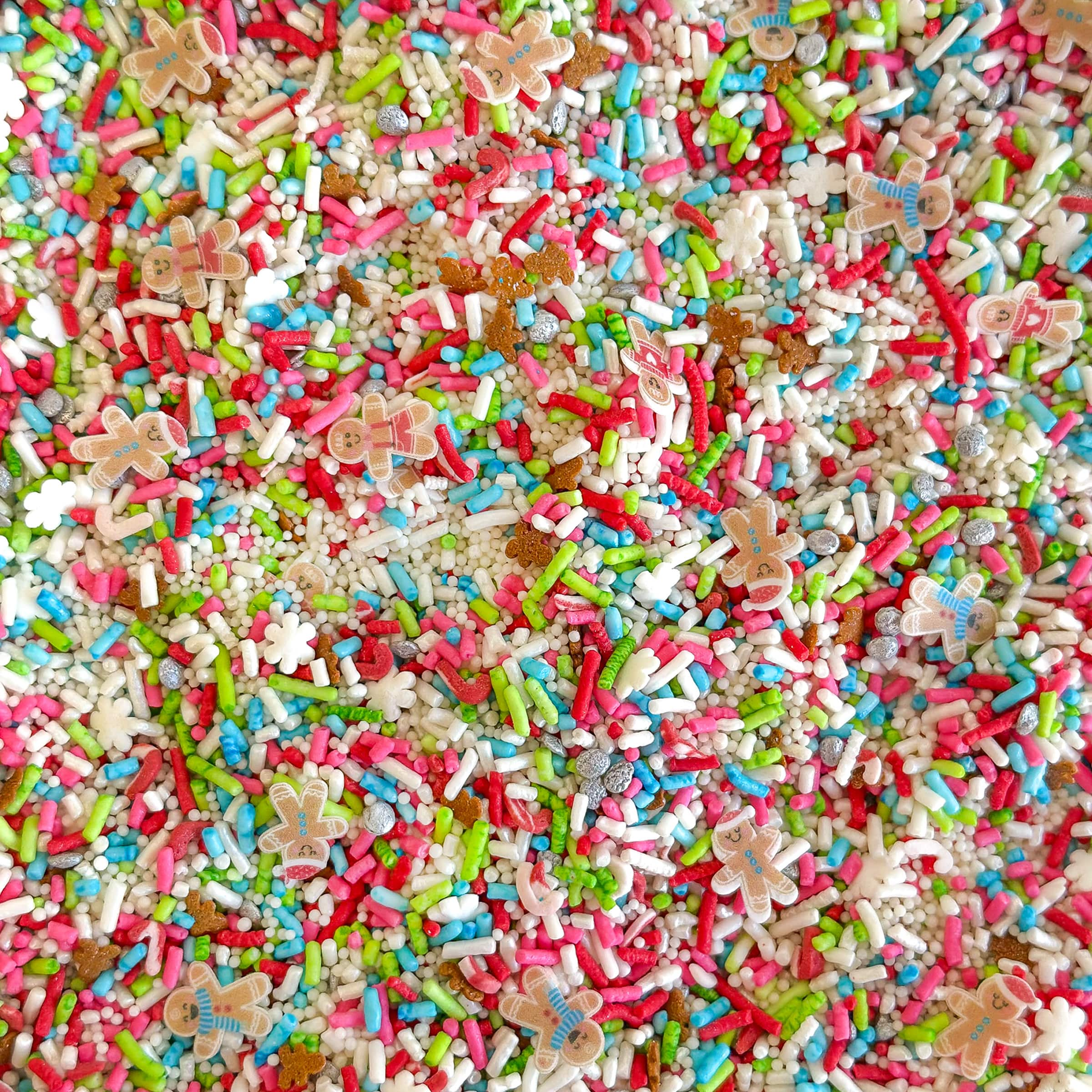 Sprinkle Pop Gingerbread Party Sprinkle Mix